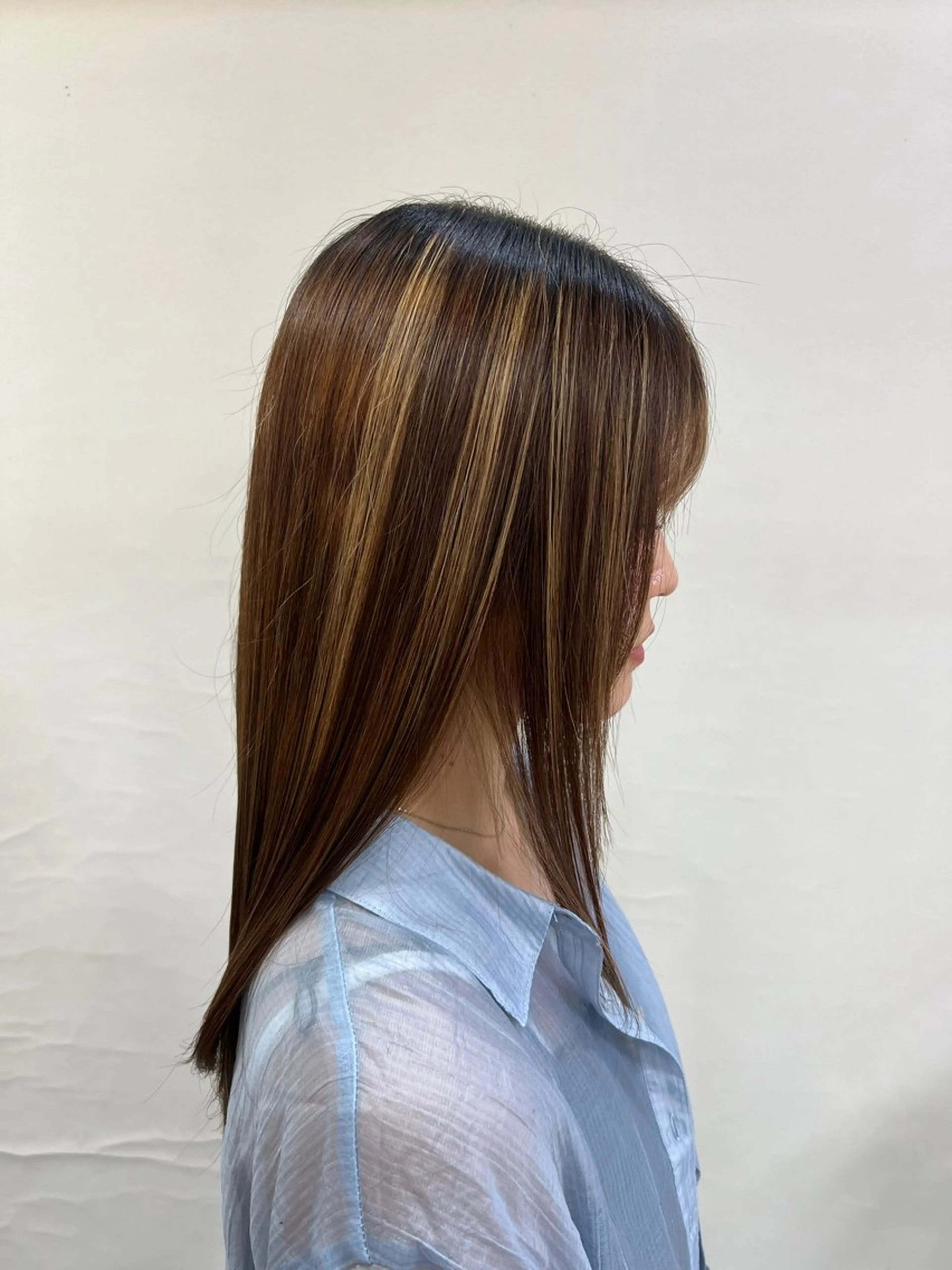 ロング オオエ トア／カットモデルのヘアスタイル