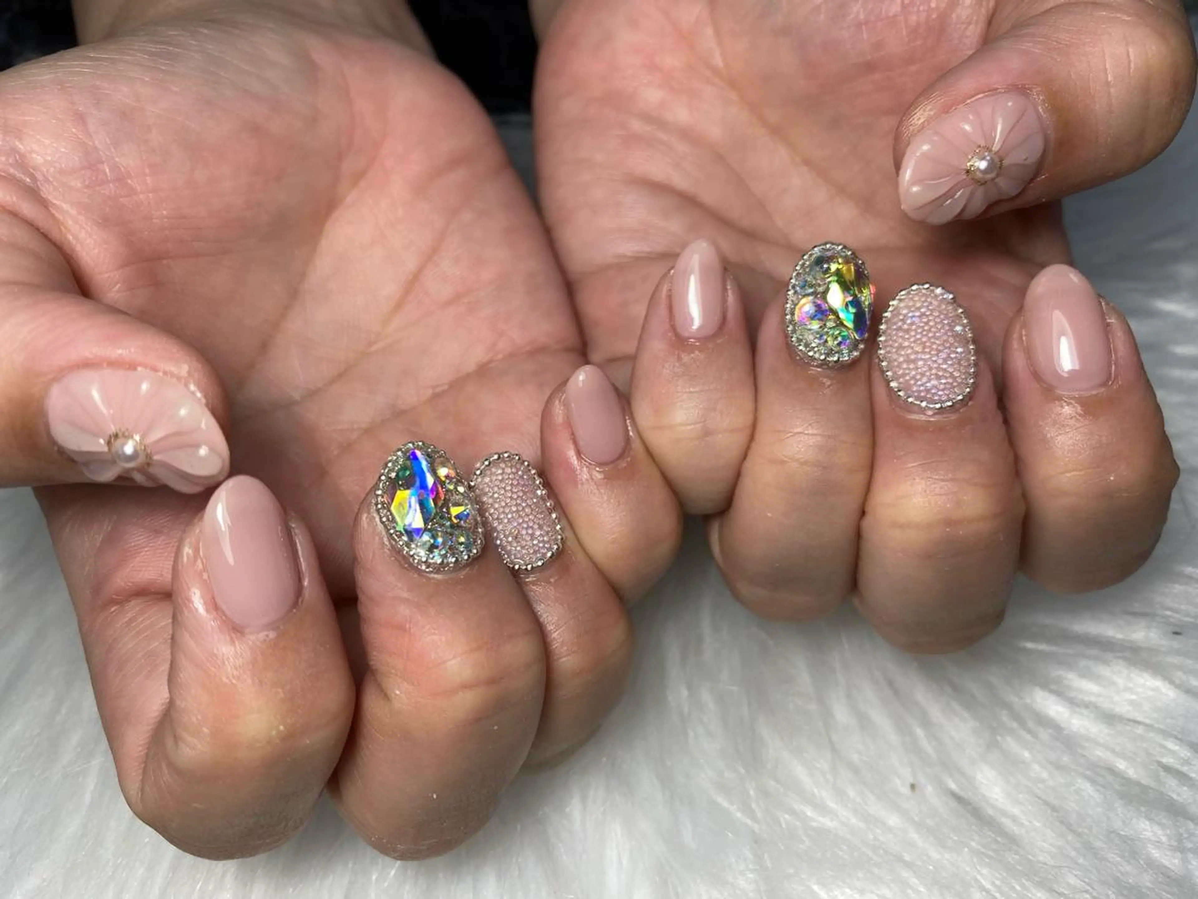 ネイル ハンドネイル Mana‪ ‪·͜· ❤︎‬のネイルデザイン