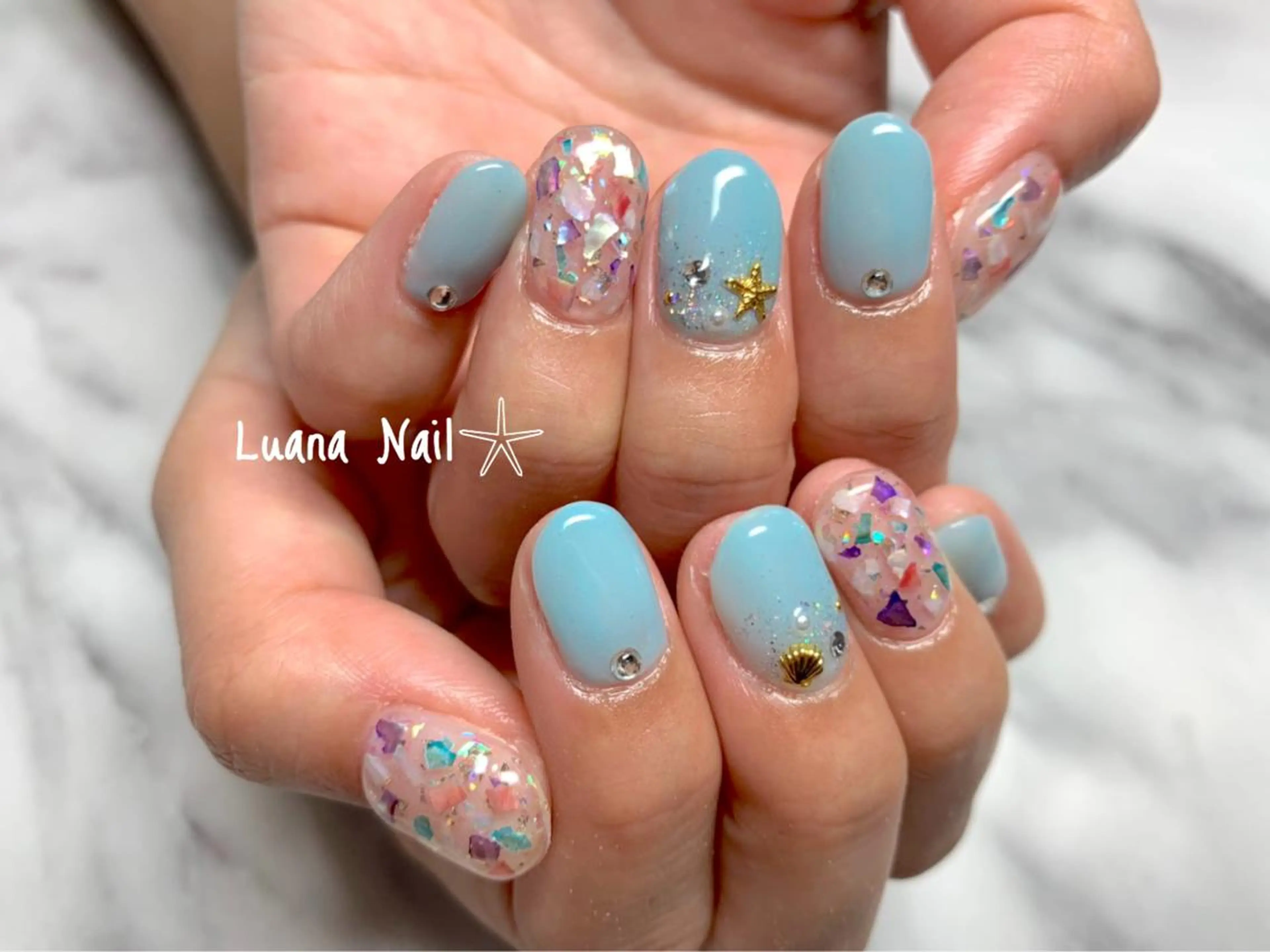 ネイル ハンドネイル BeauJu by Luana Nailのネイルデザイン