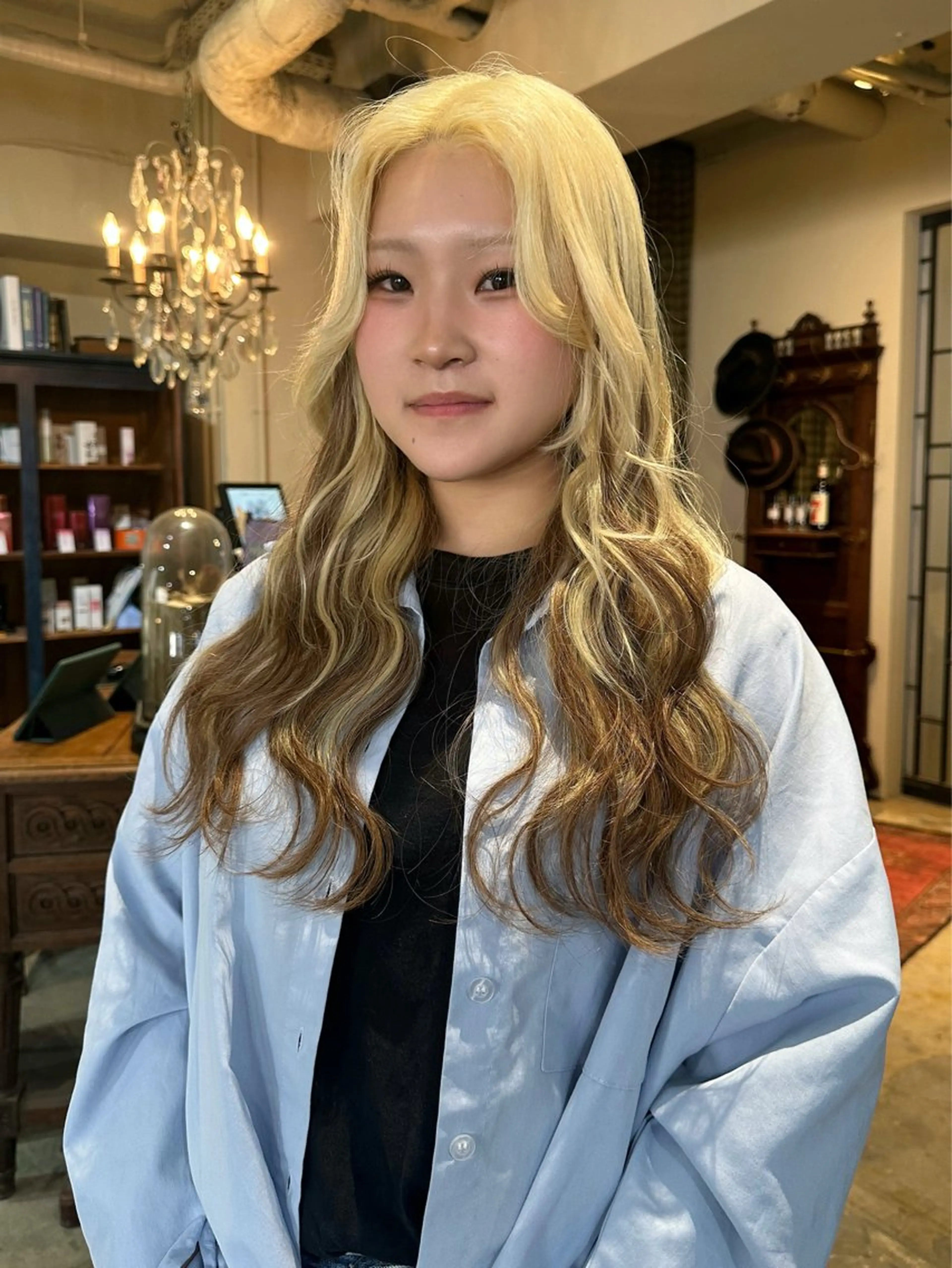 ‼️🎵高級人毛100％シールエクステ80本＋カット🎵‼️の写真