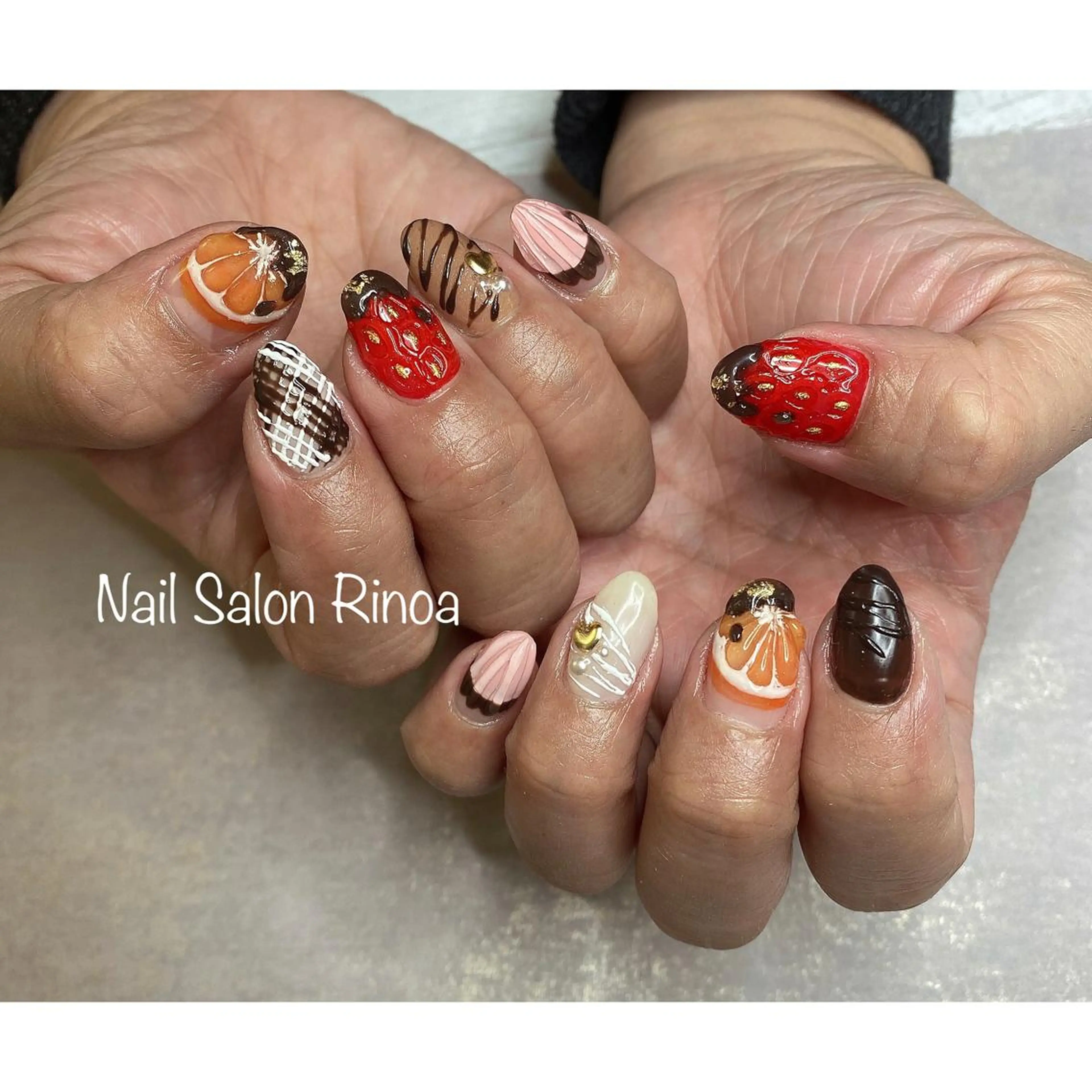ネイル Nail Salon Rinoaのネイルデザイン