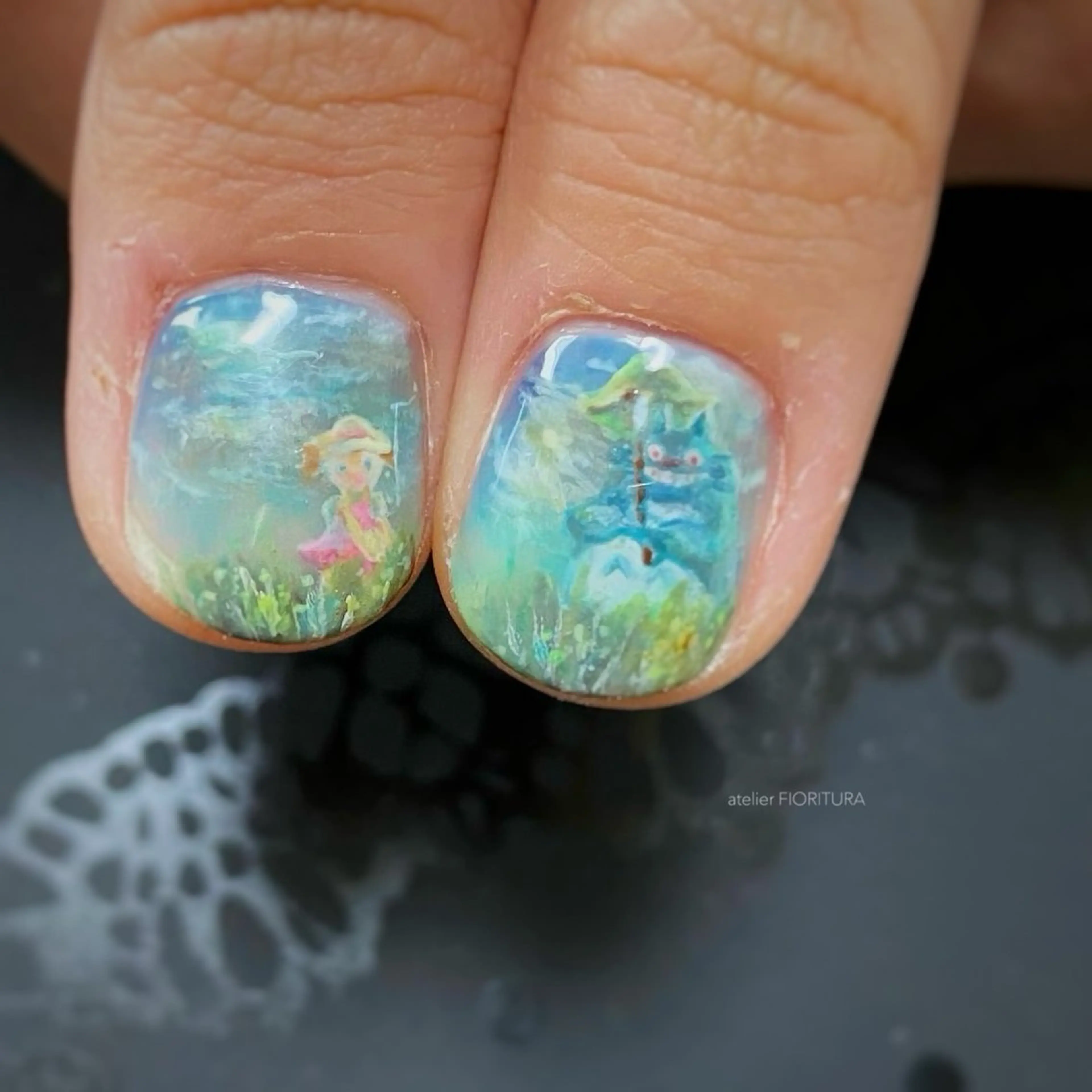 ネイル シンプルネイル ハンドネイル FIORITURA Maikoのネイルデザイン