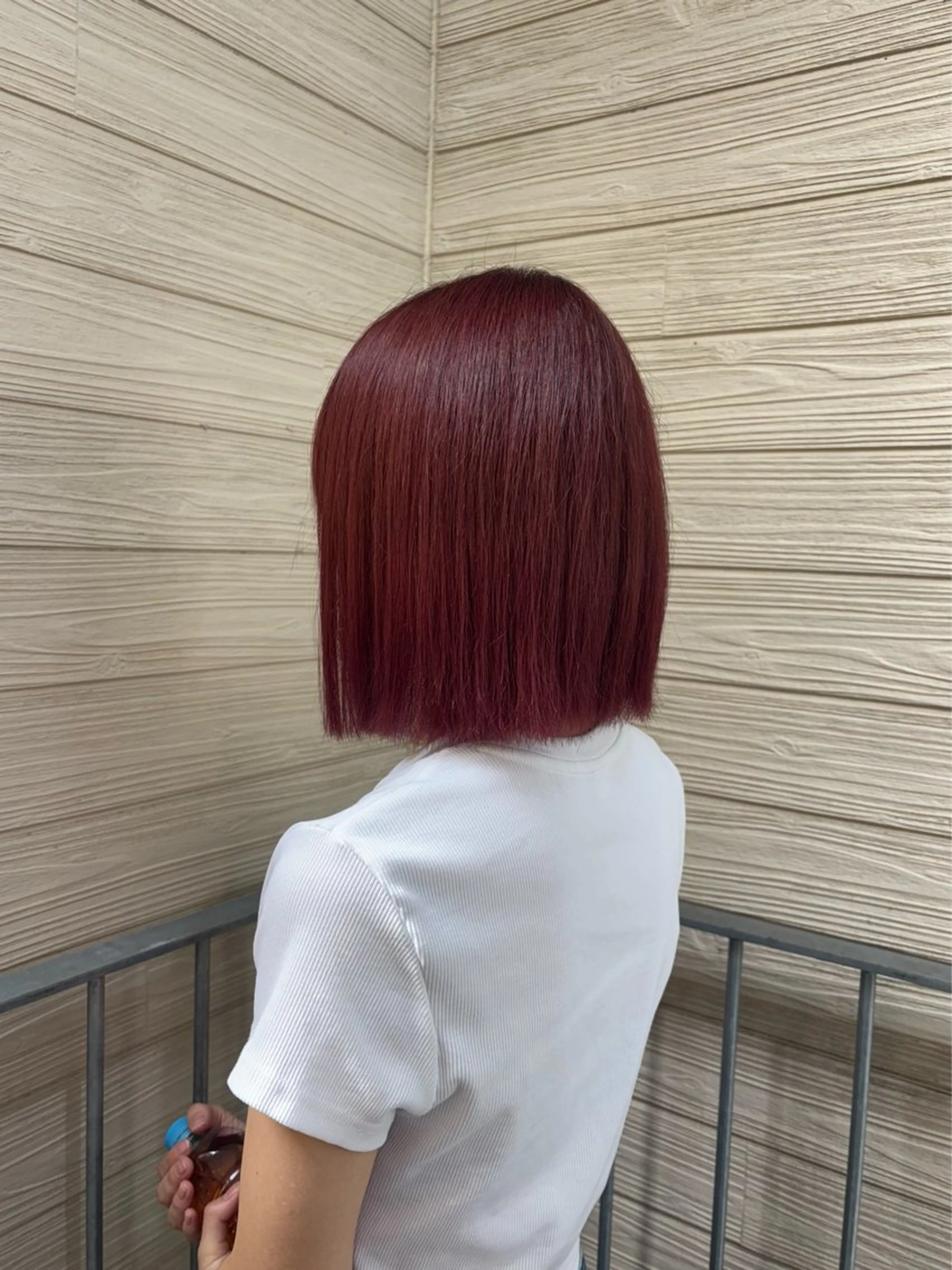 ミディアム カラー 倉澤 愛理のヘアスタイル