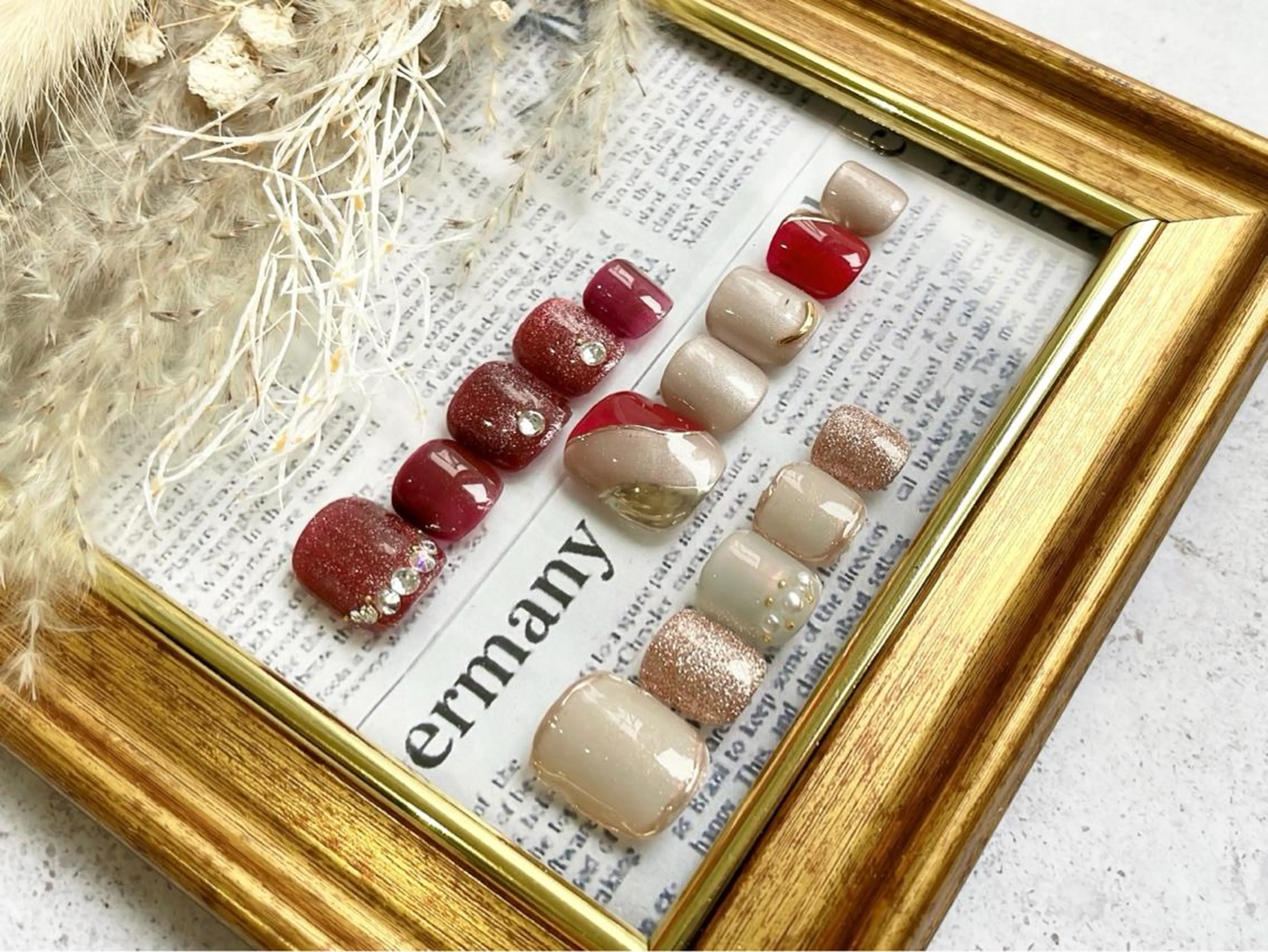 ネイル フットネイル ARKα Nishiのネイルデザイン