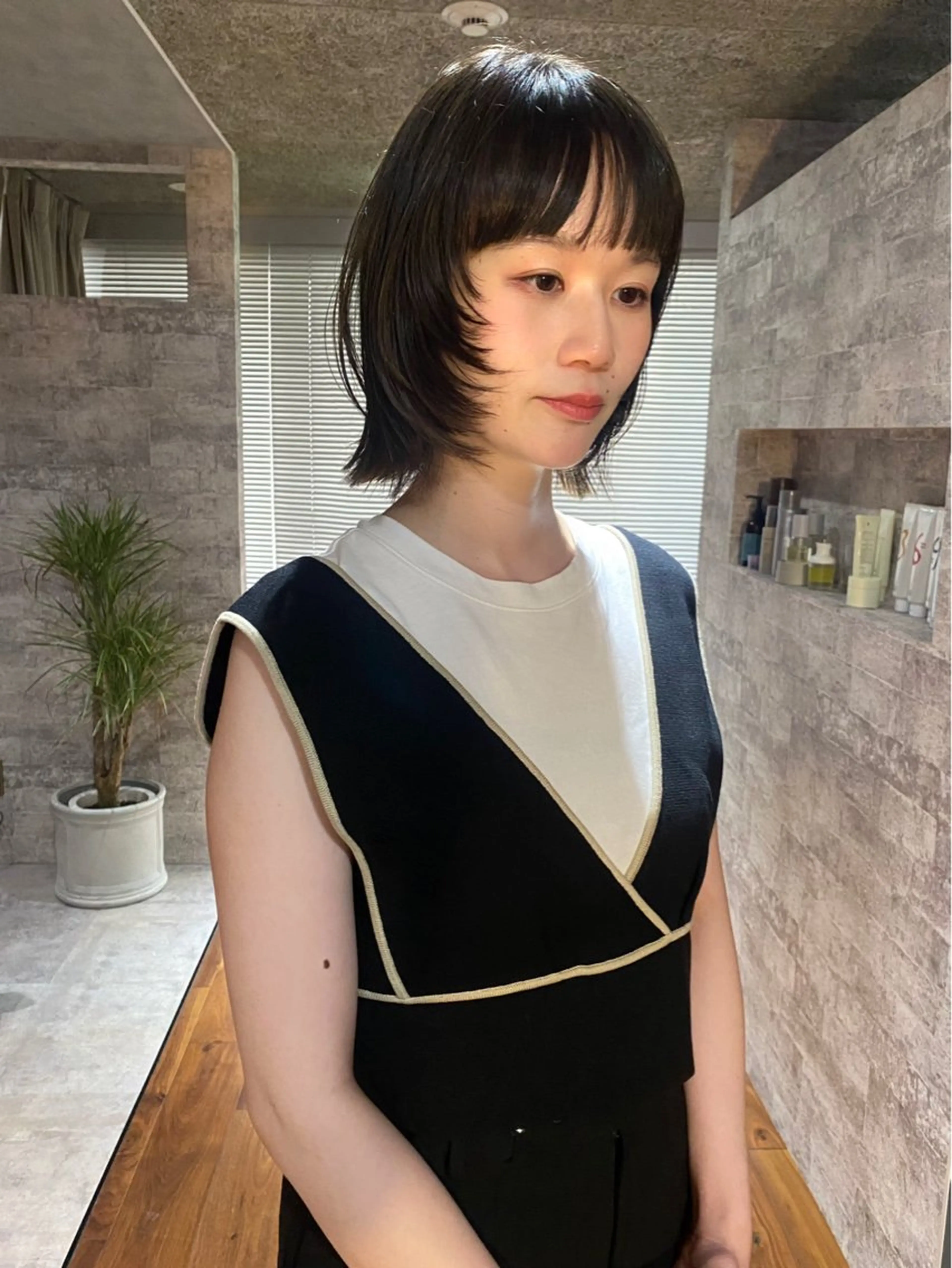 ショート カラー 似合わせカット カット トリートメント mai / linoah˚✧のヘアスタイル