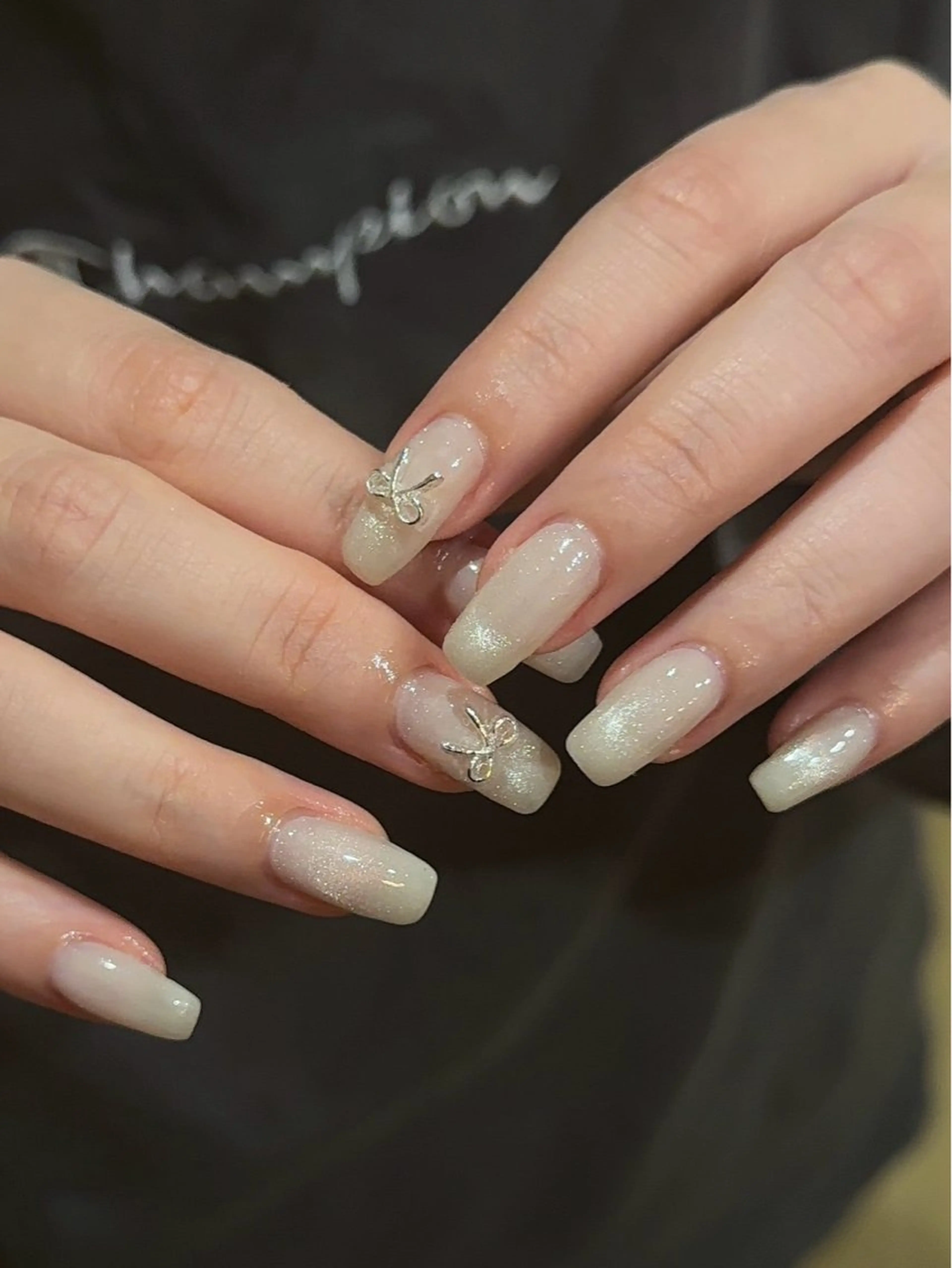 ネイル アートネイル マグネットネイル 春ネイル ハンドネイル Salon Ｋのネイルデザイン