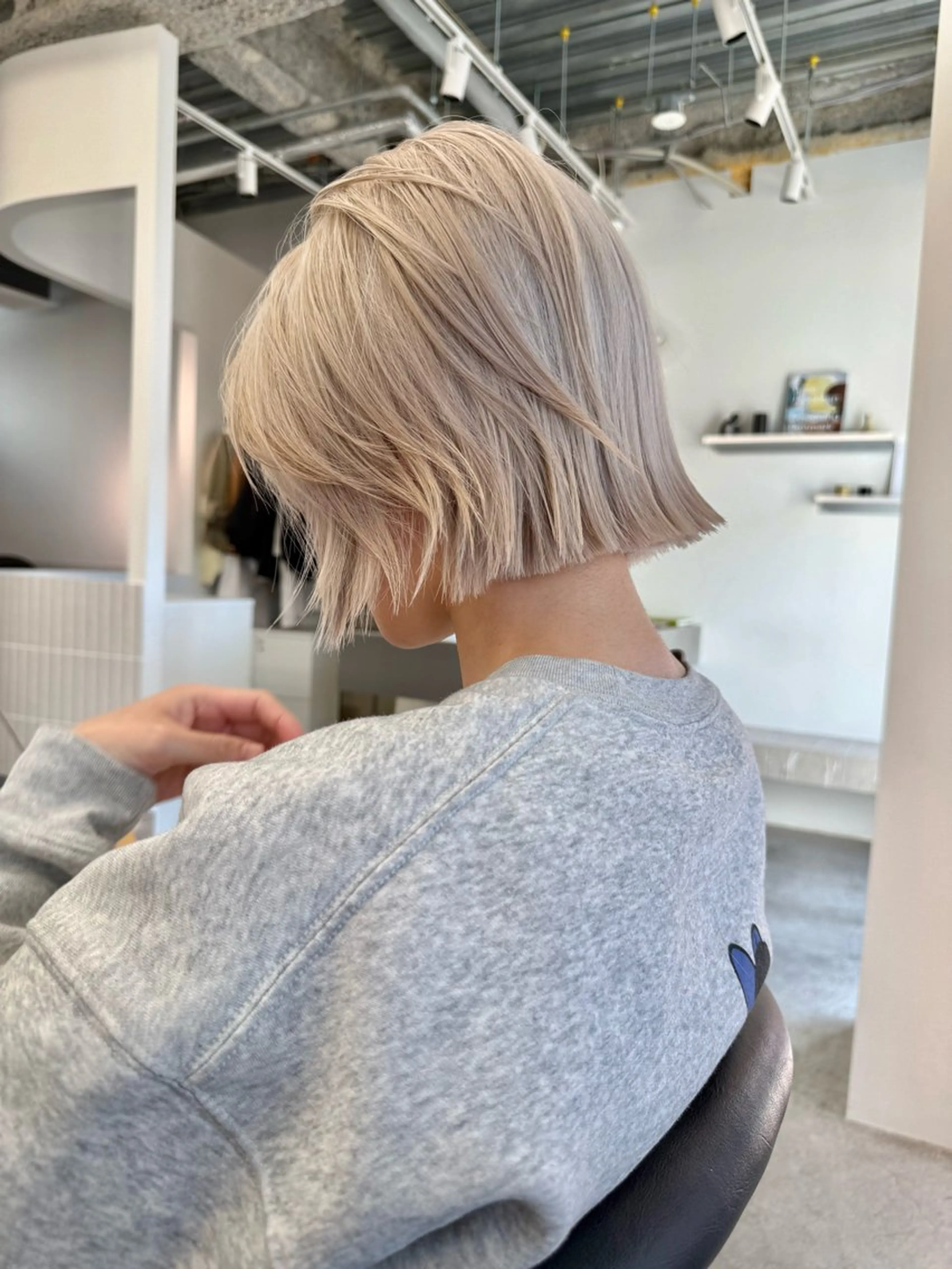 ブリーチモデル🦮🪽+(2stepトリートメント)　☆25歳以下限定※注意事項をお読み下さい✨️の写真