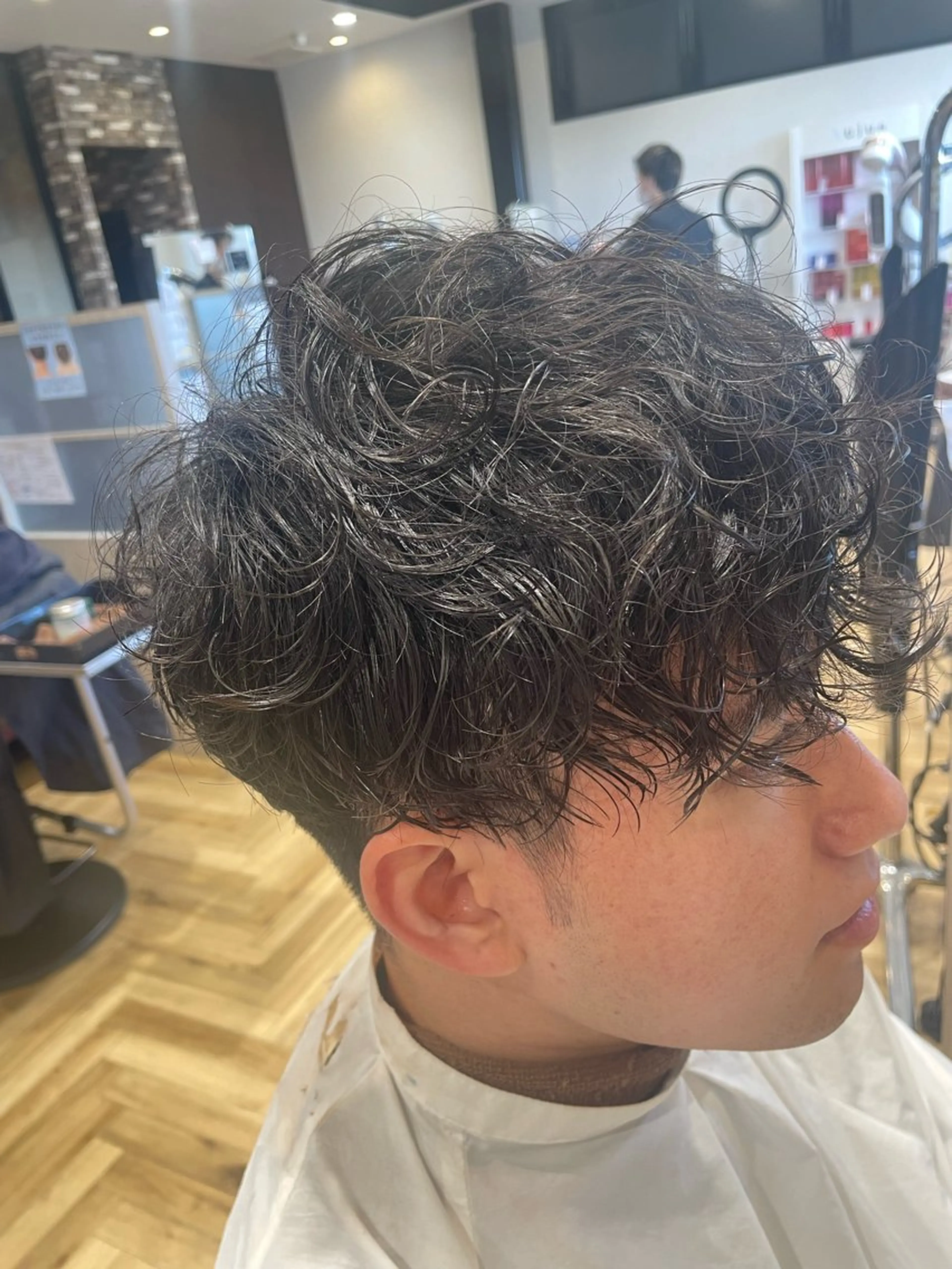 パーマ 中村 誠也のヘアスタイル