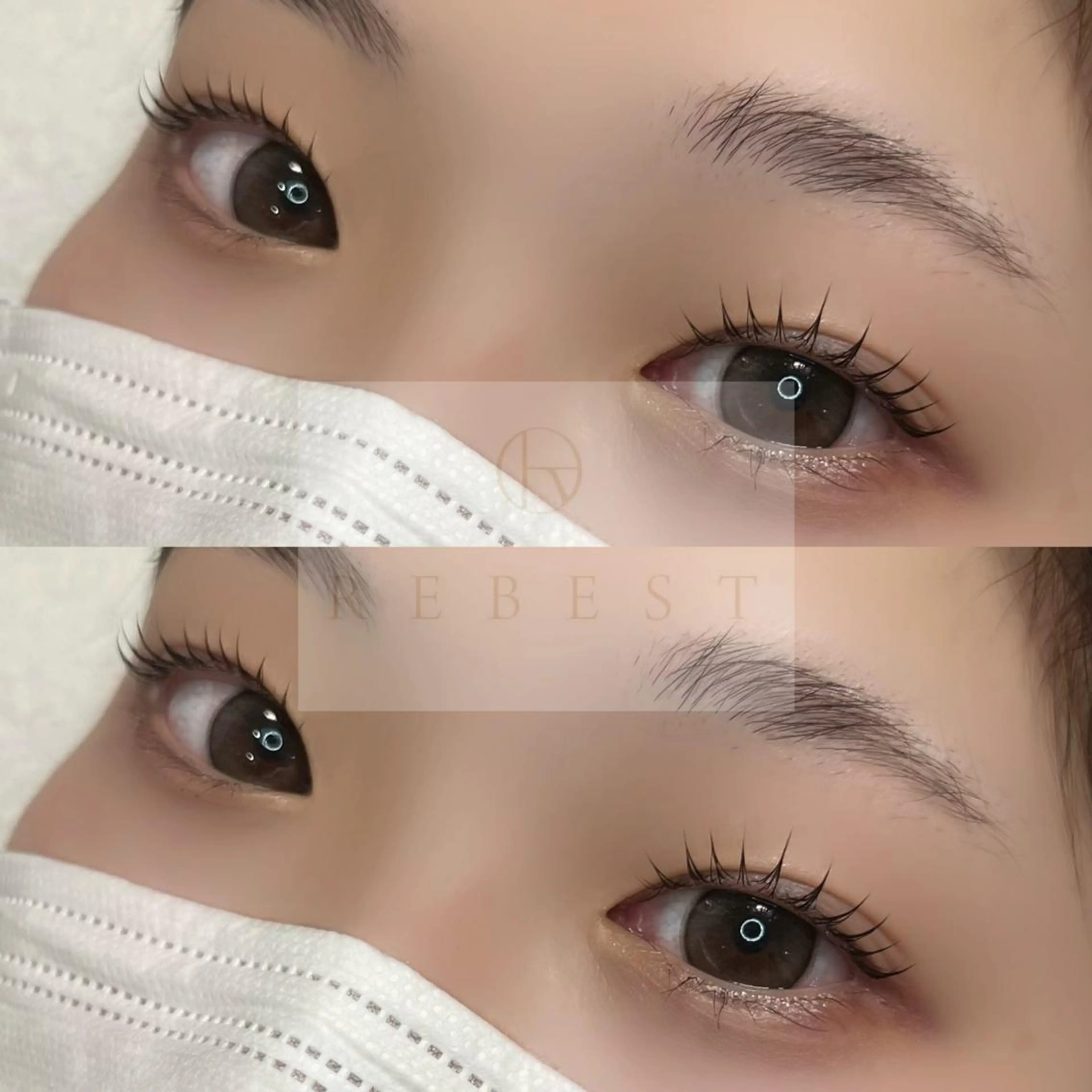 マツエク・マツパ REBEST 四條畷店のマツエク・マツパデザイン