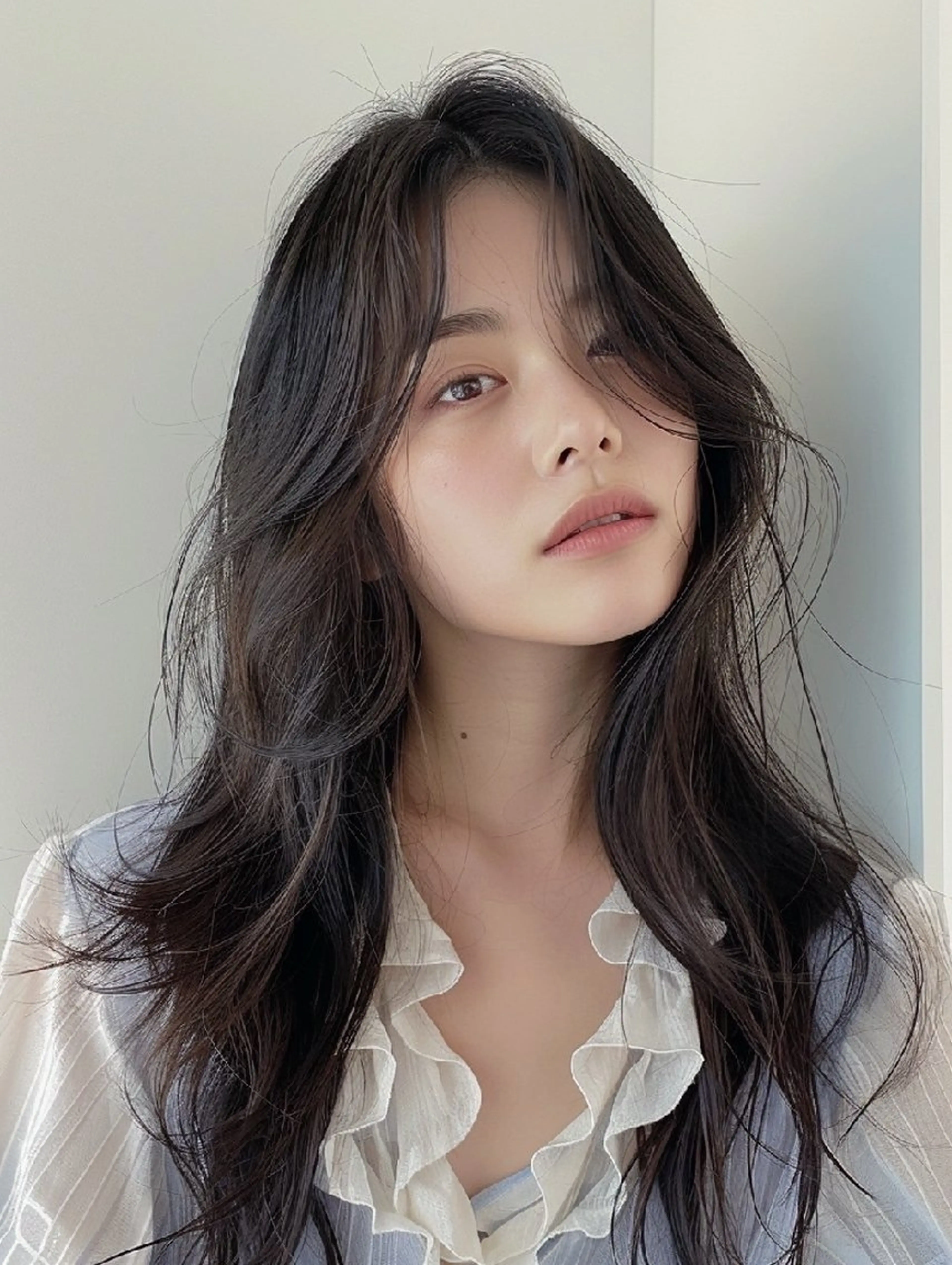 セミロング 束感まつぱ🥑🤍 NATUKI🤍のヘアスタイル