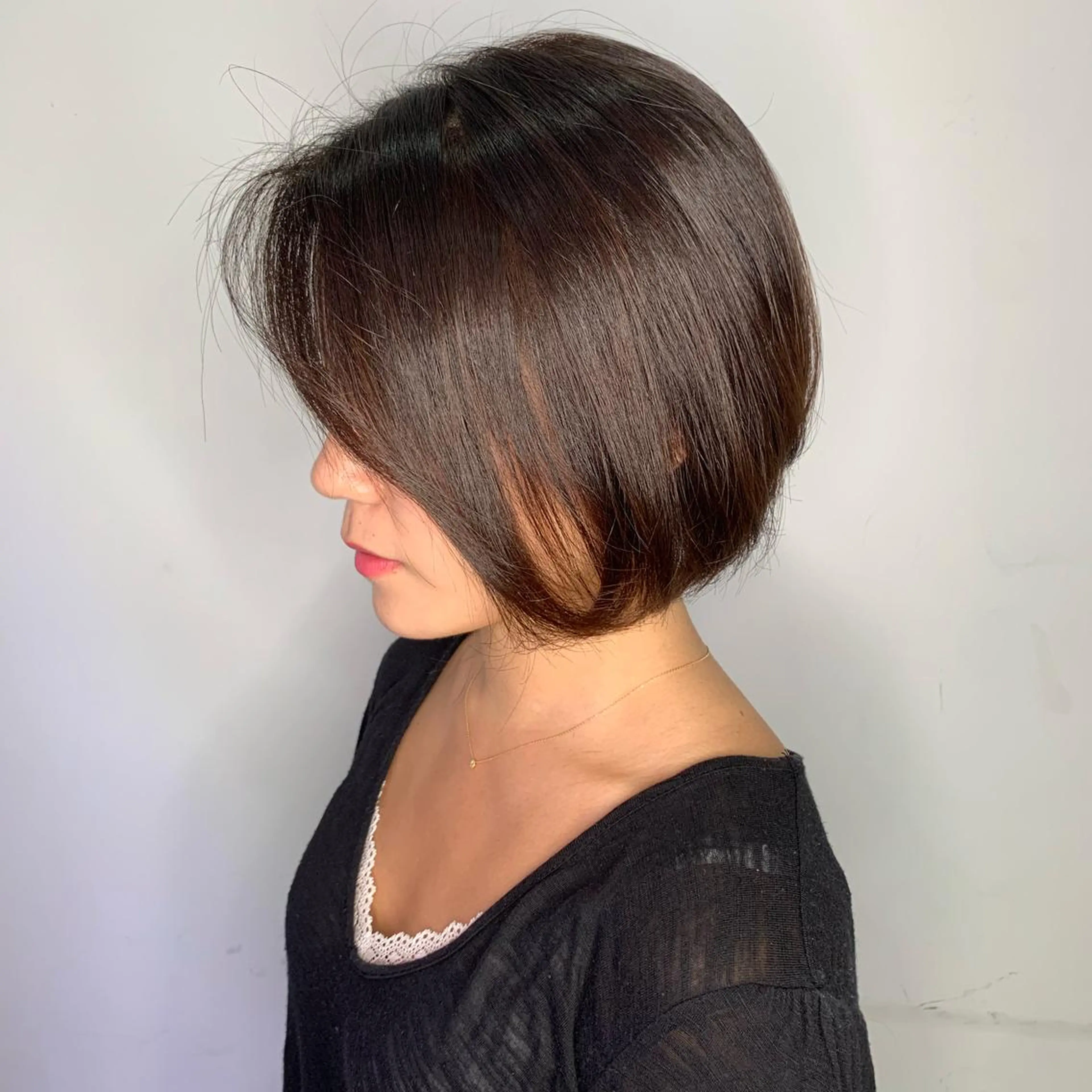 ショート カラー AMI ウルフパーマ/メンズのヘアスタイル