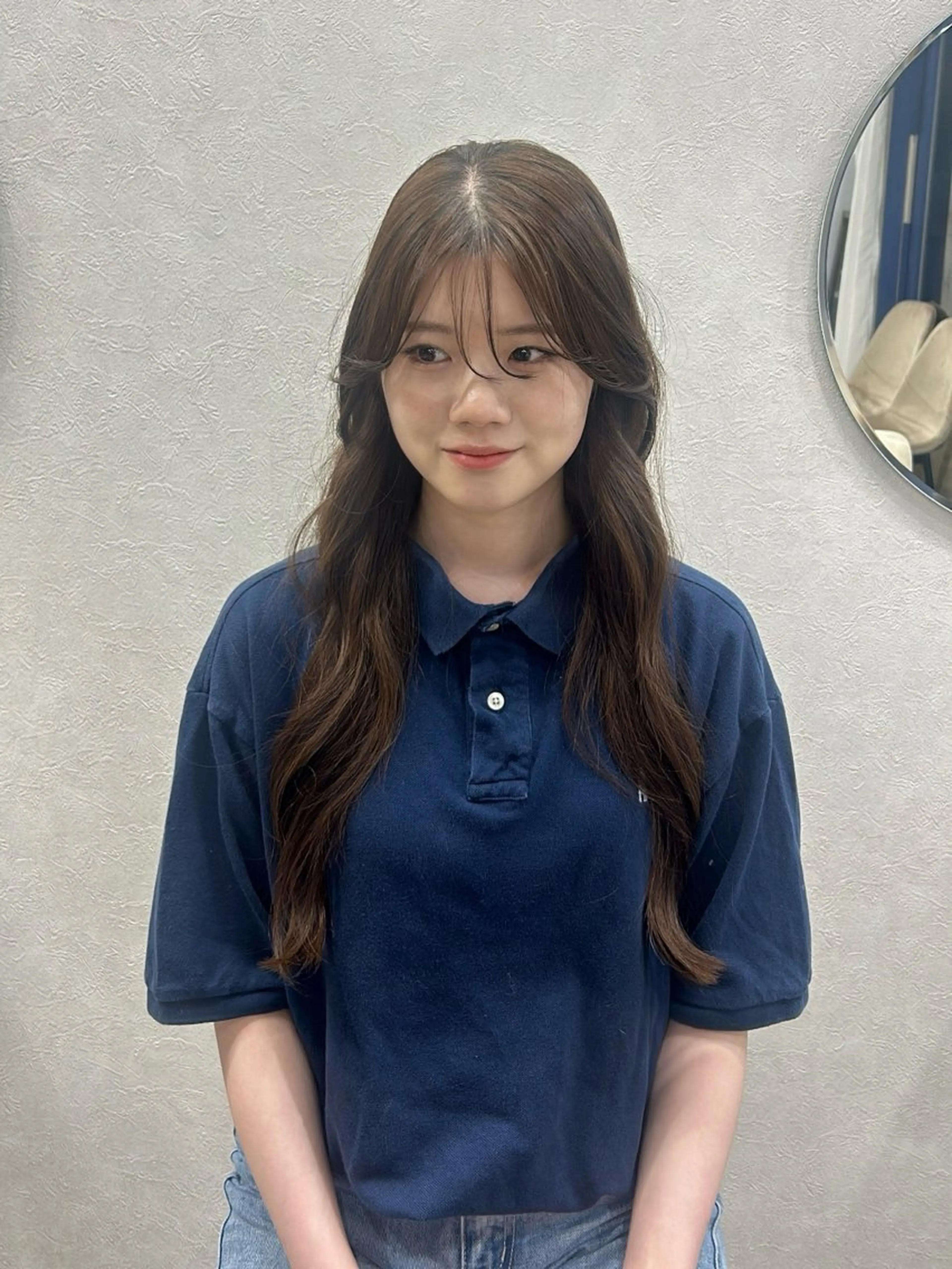 ロング カラー 韓国風透明感カラー／ Natsumiのヘアスタイル