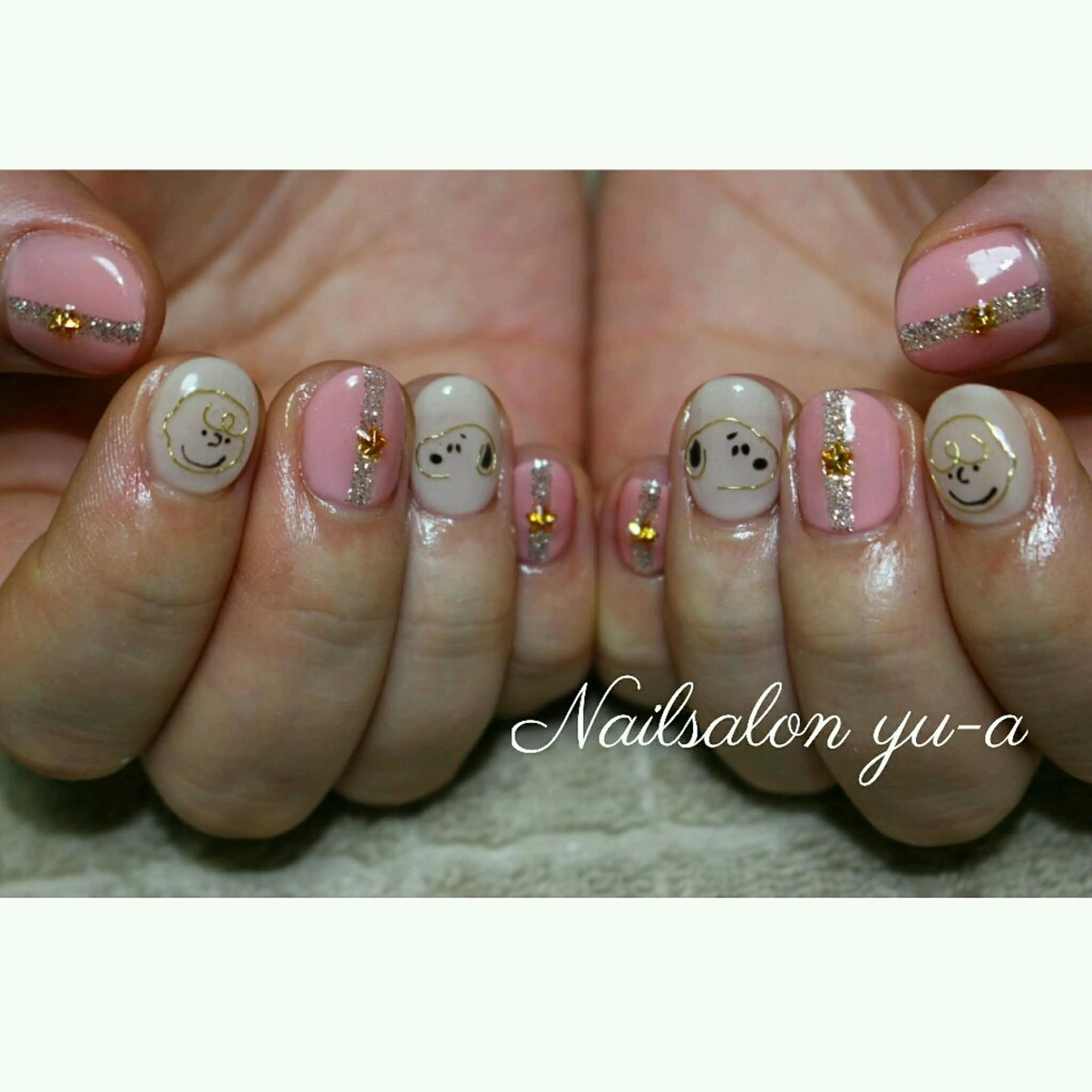 ショート ネイル キッズ yu-a☆   柏ネイルのネイルデザイン