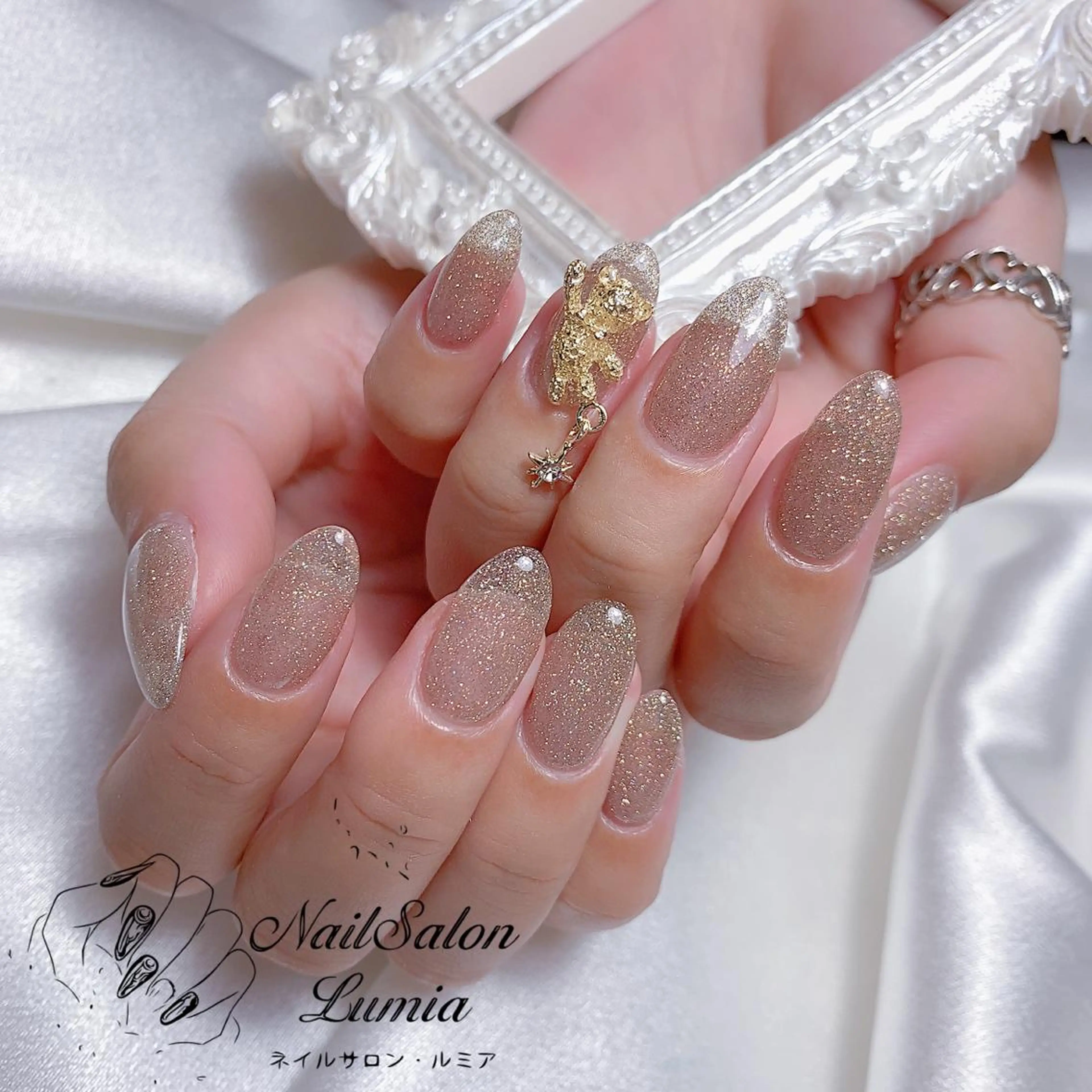 ネイル ハンドネイル ネイルサロン ルミア Lumia 店長のネイルデザイン