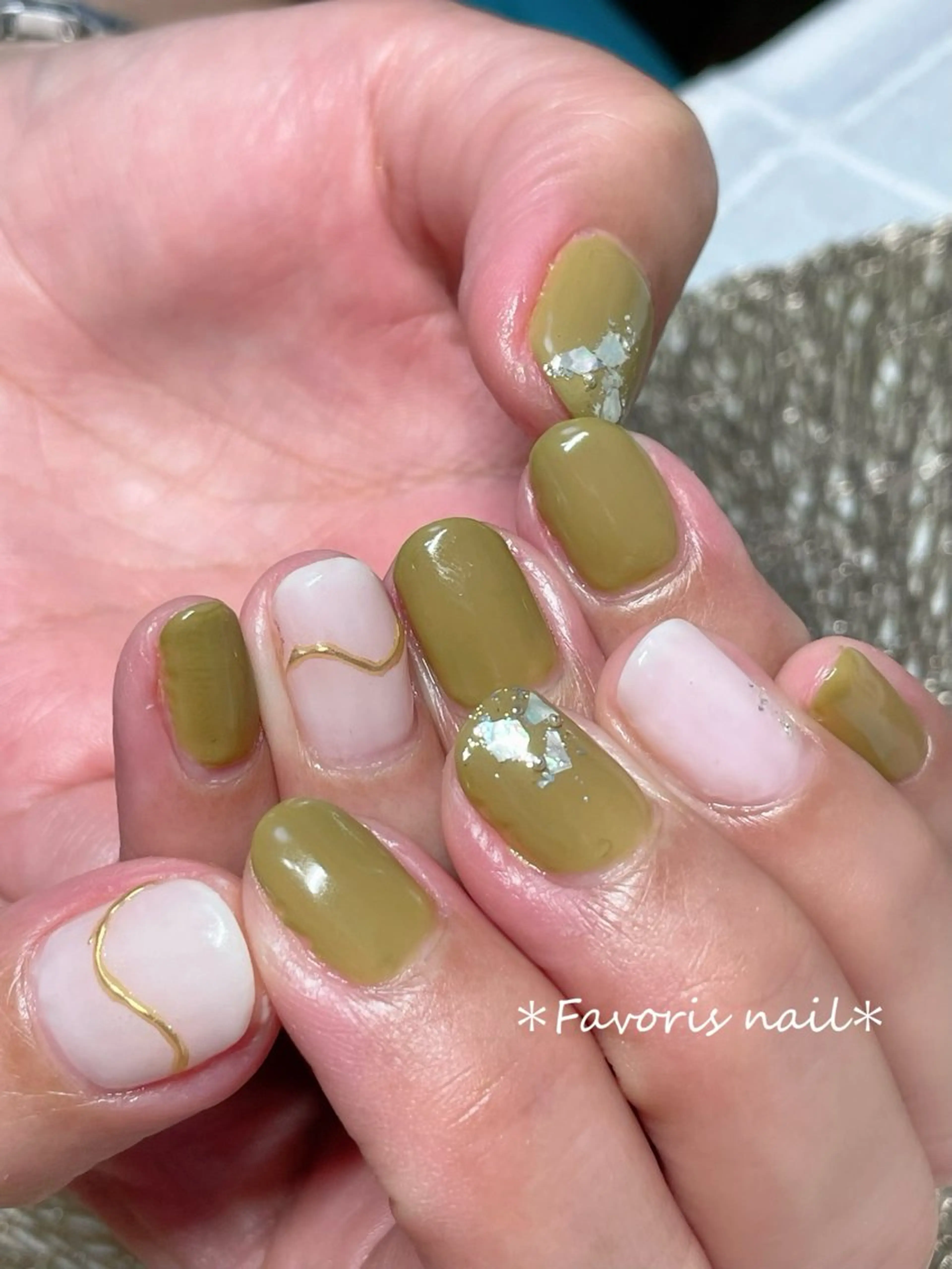 ネイル アートネイル favoris nail🌼のネイルデザイン