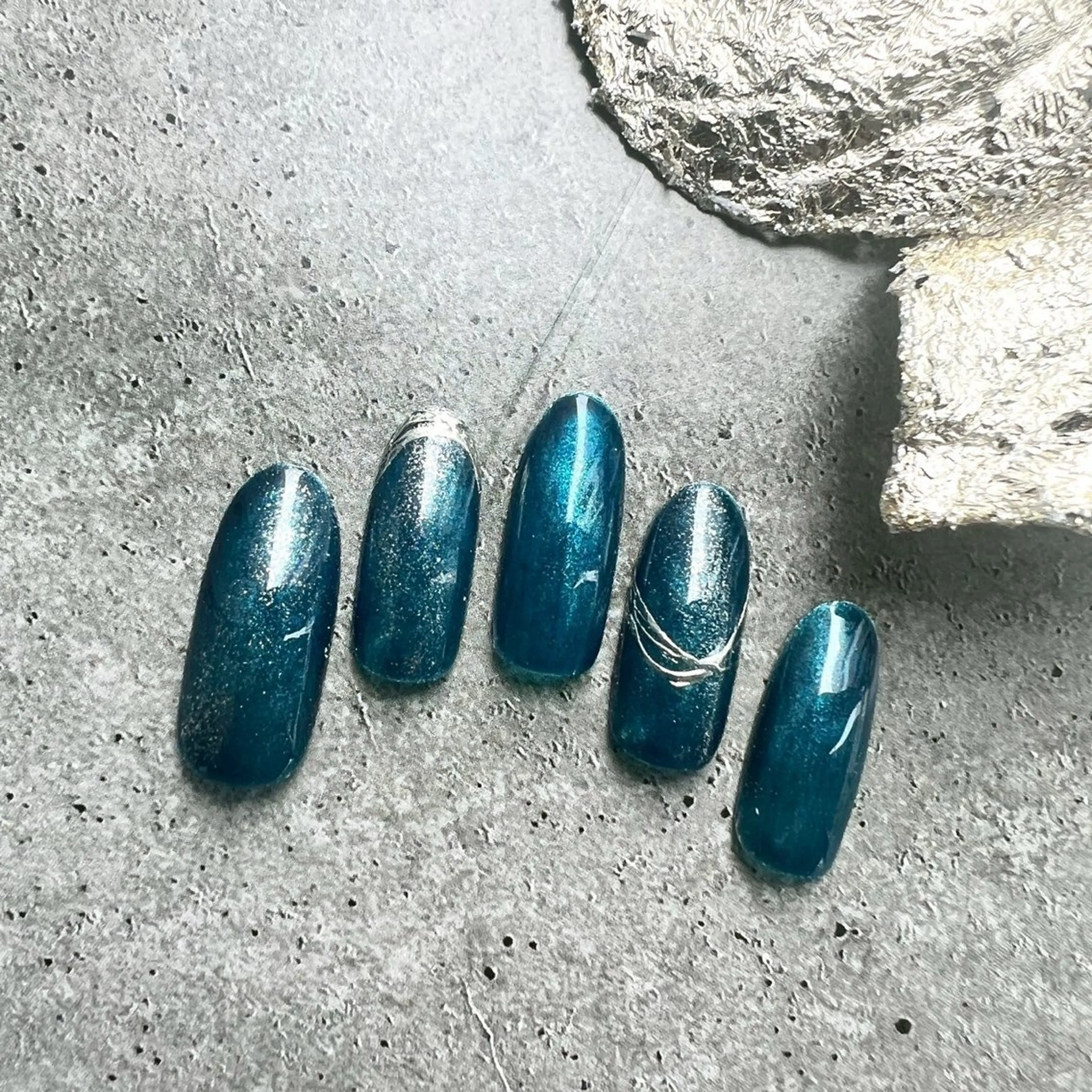 ネイル ⭐︎休業中の練習⭐︎ JNA認定講師髙橋のネイルデザイン