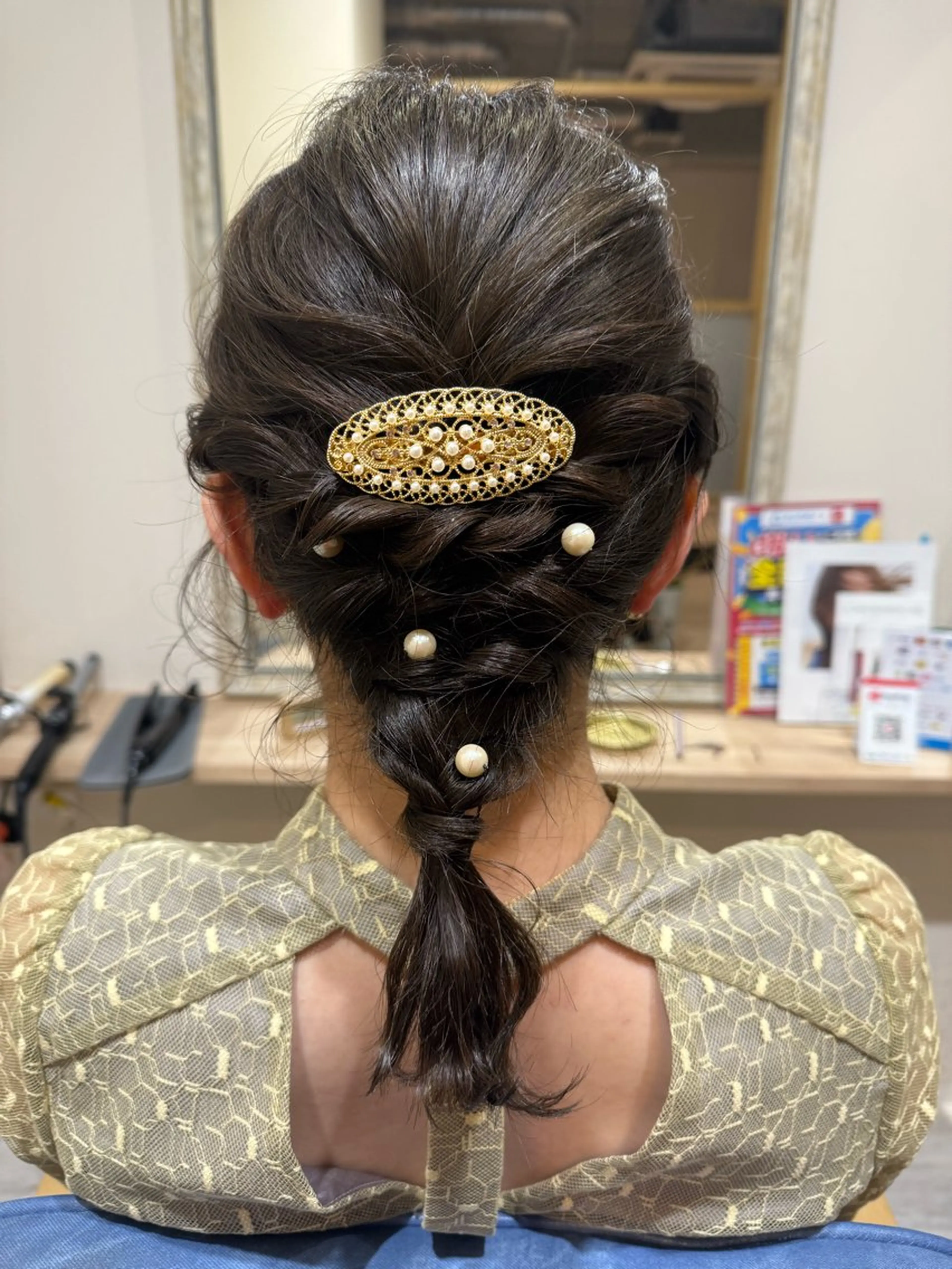 ミディアム ヘアセット Connect Rumiのヘアスタイル