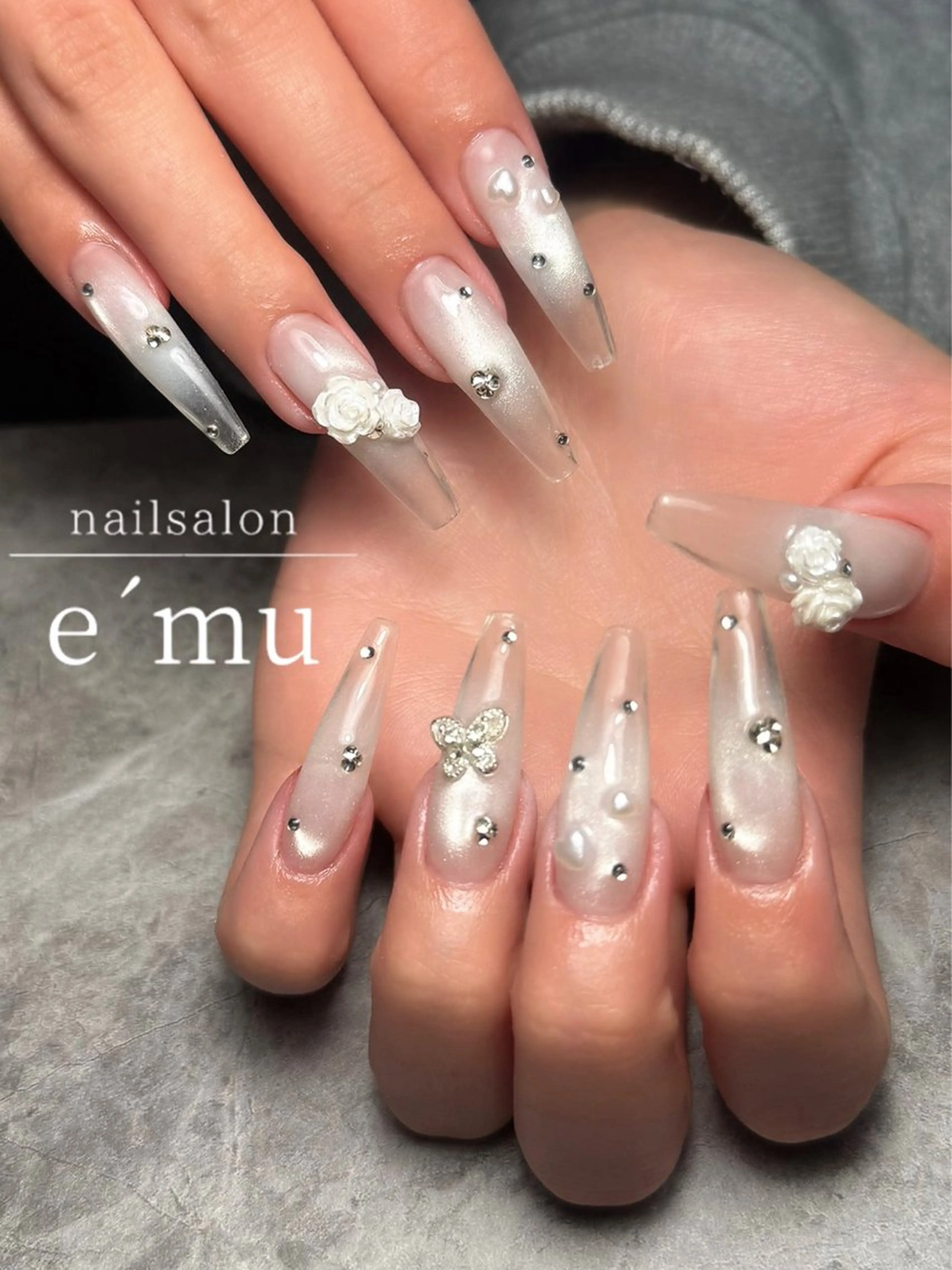ネイル ネイルチップ ハンドネイル nailsalon e´muのネイルデザイン
