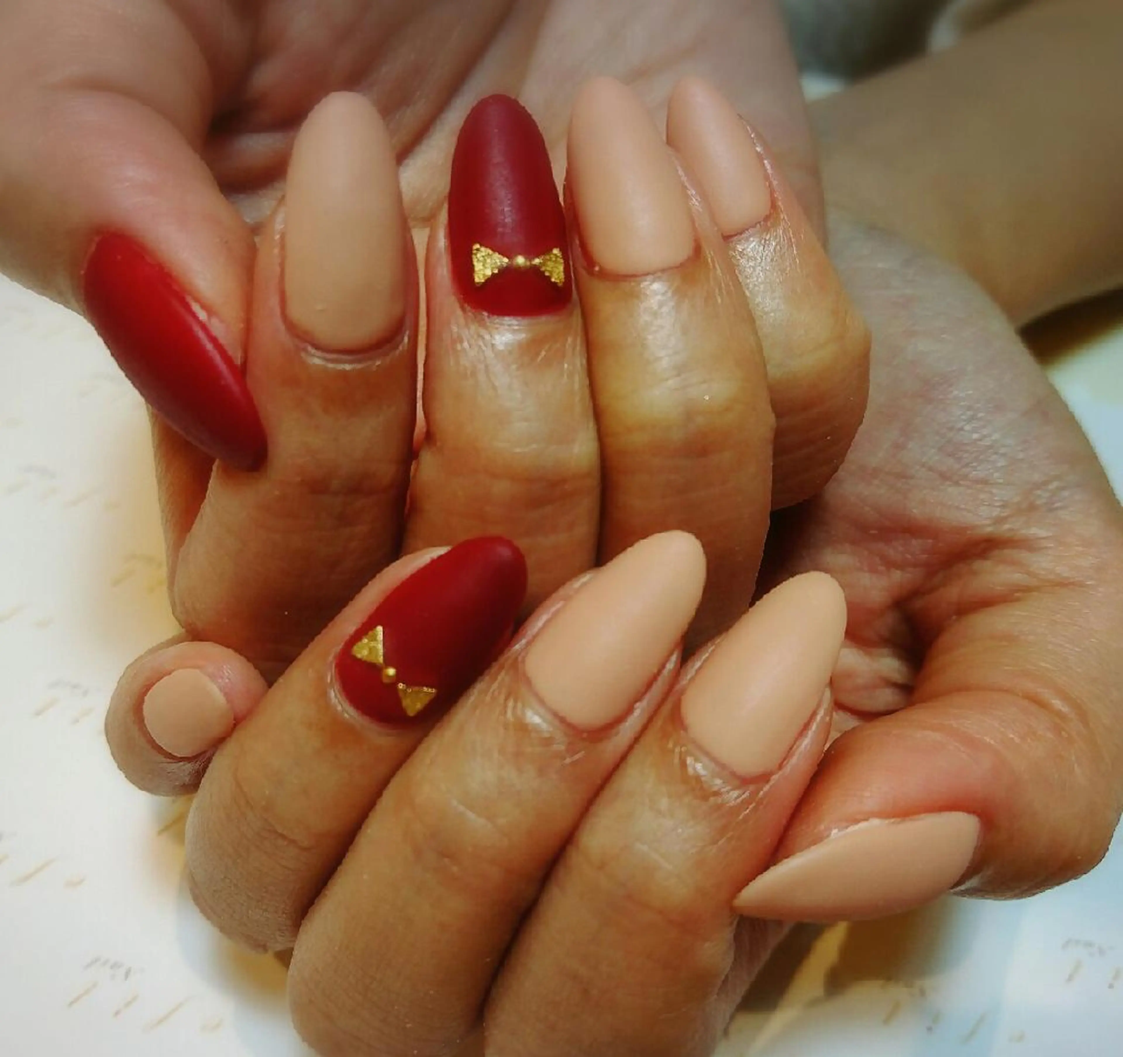 ネイル マットネイル 持ち込み みー shakushiroのネイルデザイン