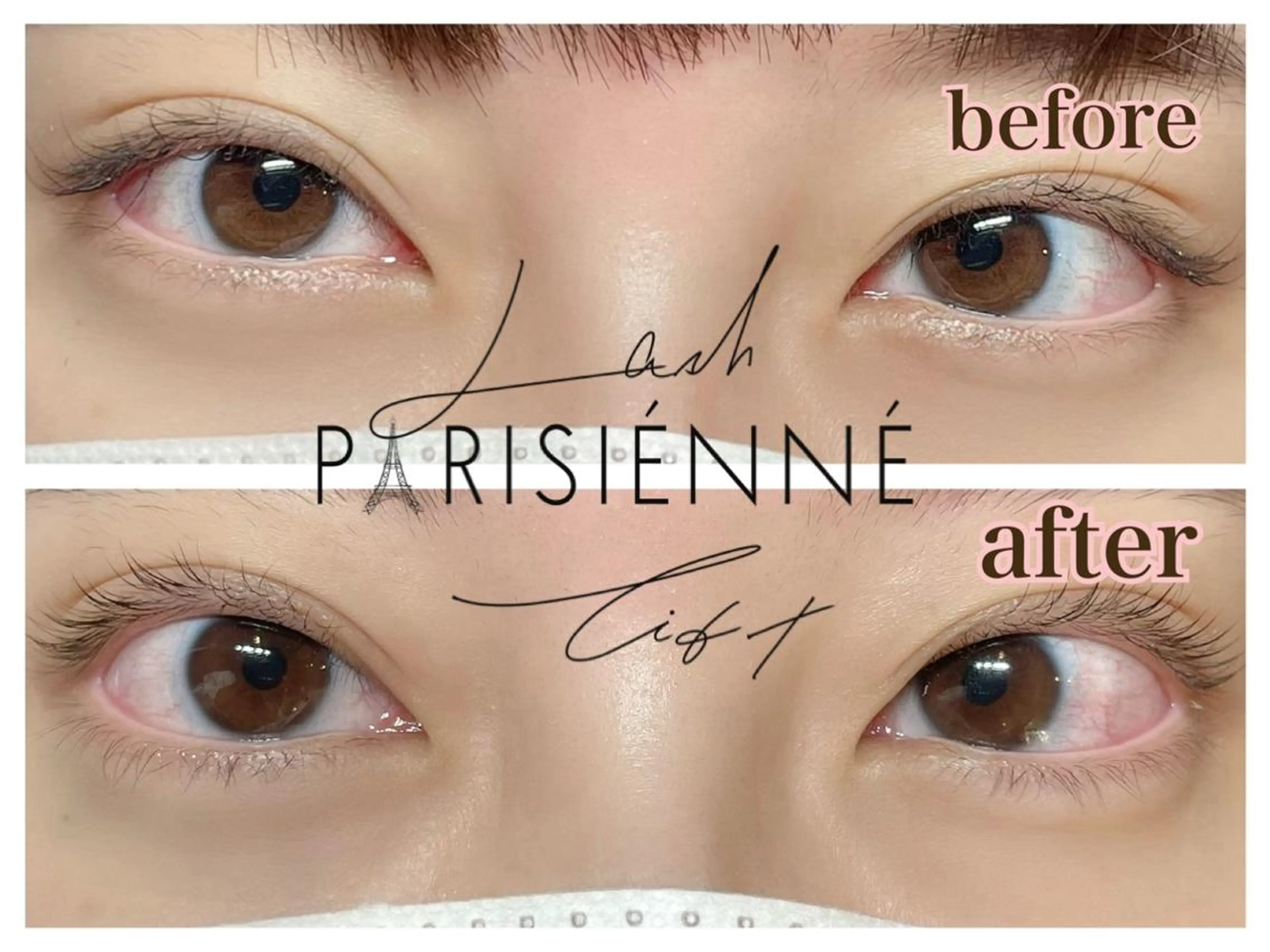 マツエク・マツパ パリジェンヌラッシュリフト シュクランアイ AYAKOのマツエク・マツパデザイン