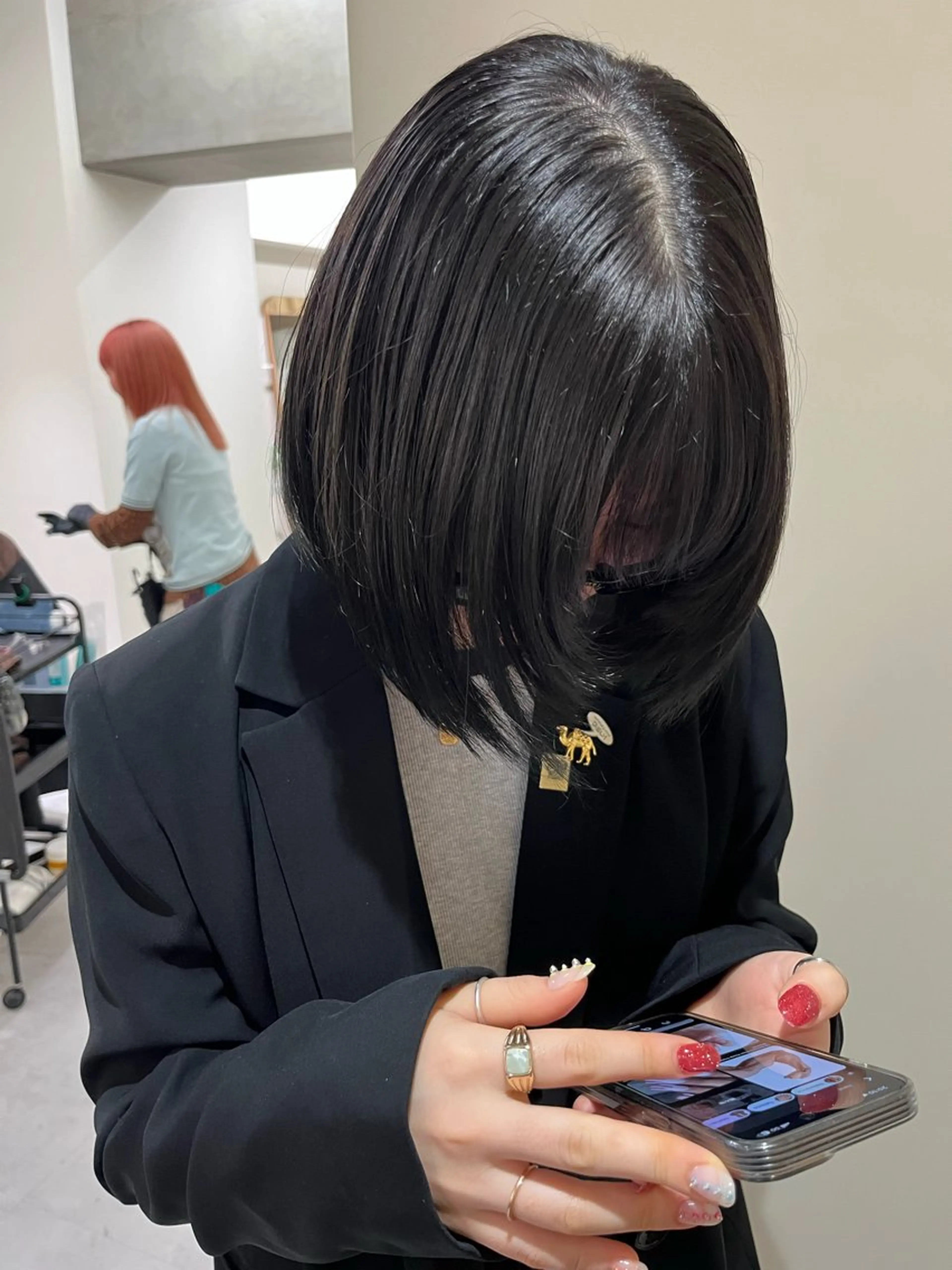 『ミニモ学割🍄』ショートワンカラーの写真