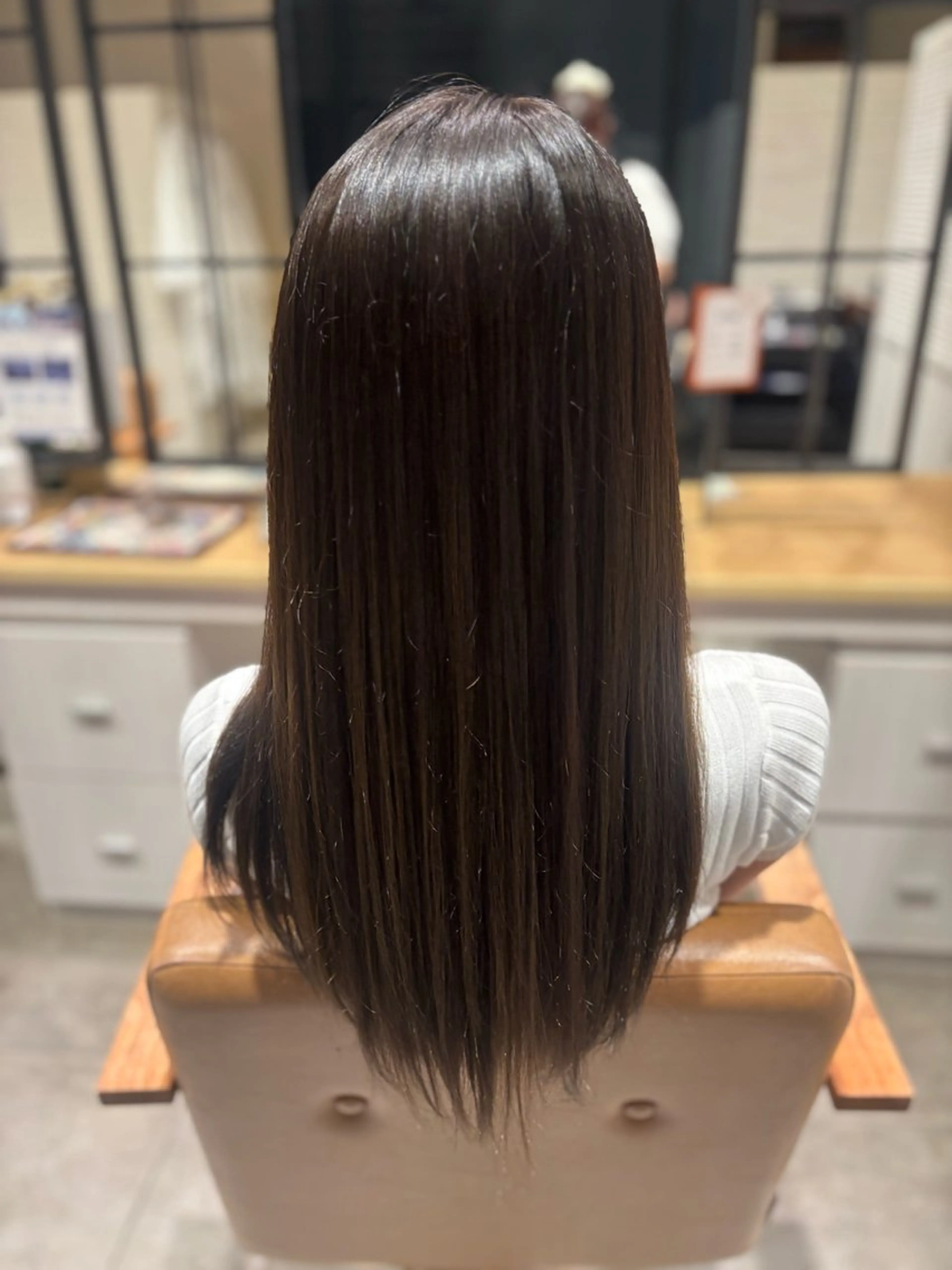 ロング カラー 山口 瑞穂のヘアスタイル