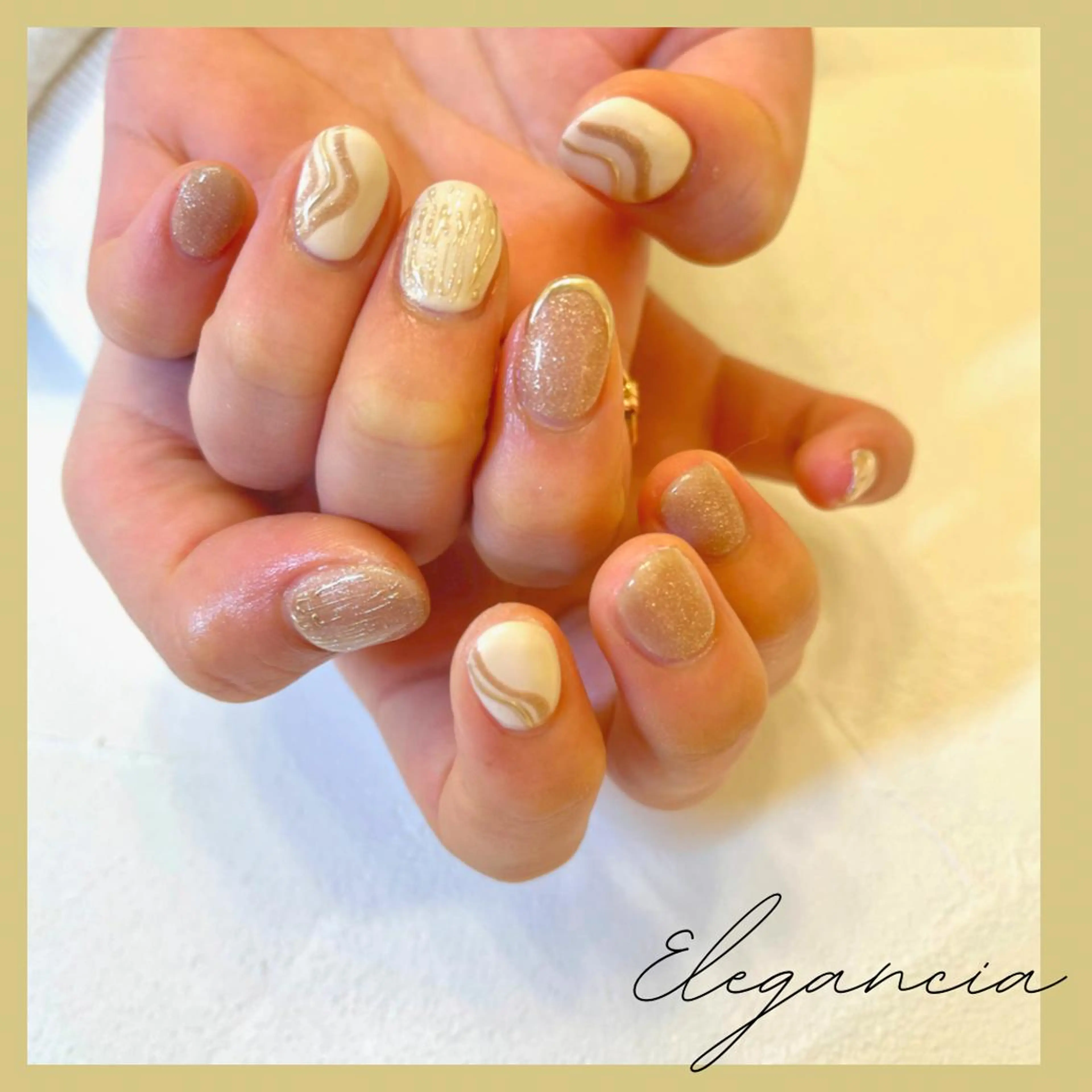 カラー ネイル ハンドネイル Elegancia. Hiromiのネイルデザイン