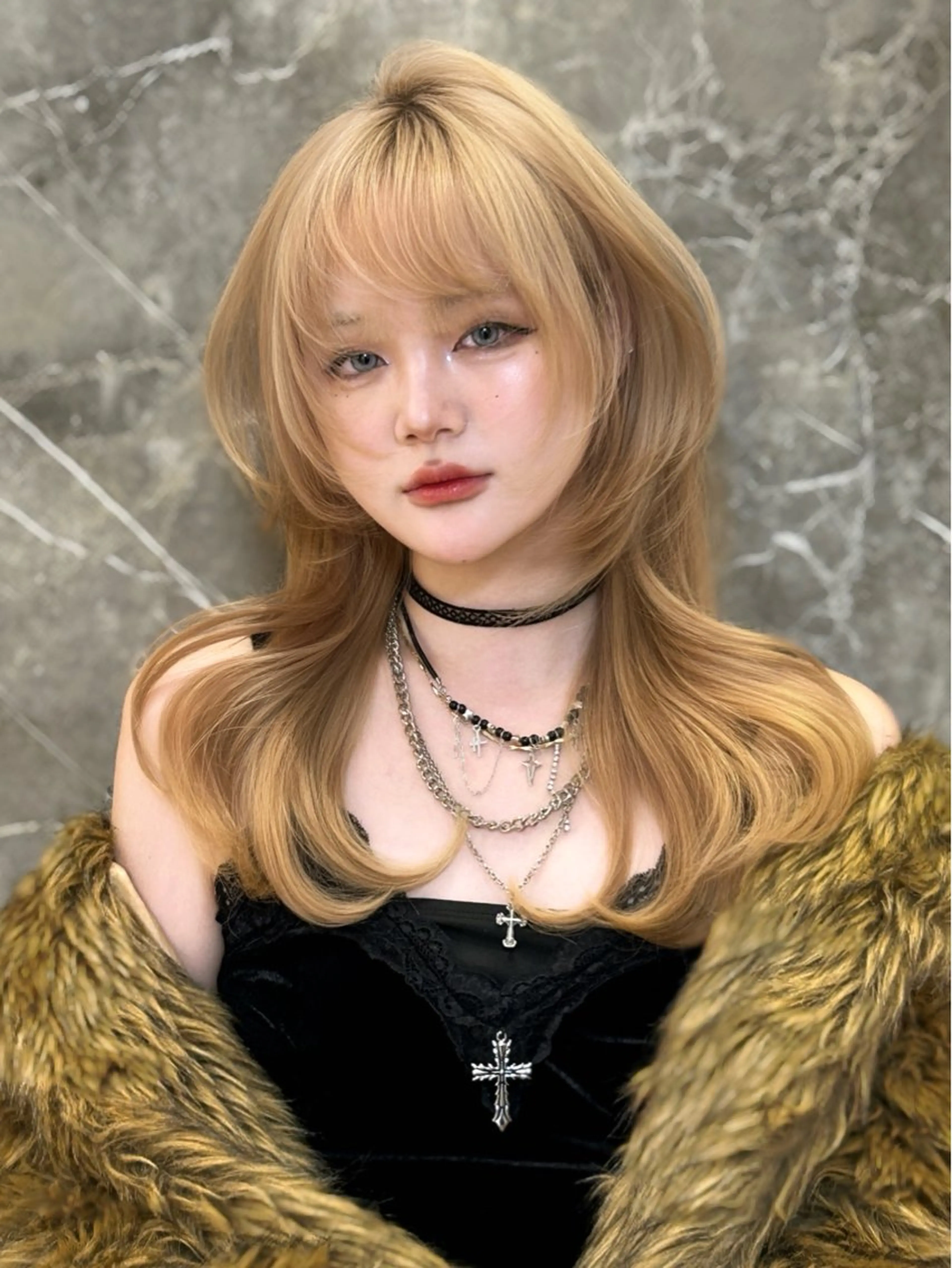 🇰🇷韓国風🇰🇷 ✂️허쉬컷(ハッシュカット)✂️＋🫧트리트먼트(1step treatment)🫧の写真