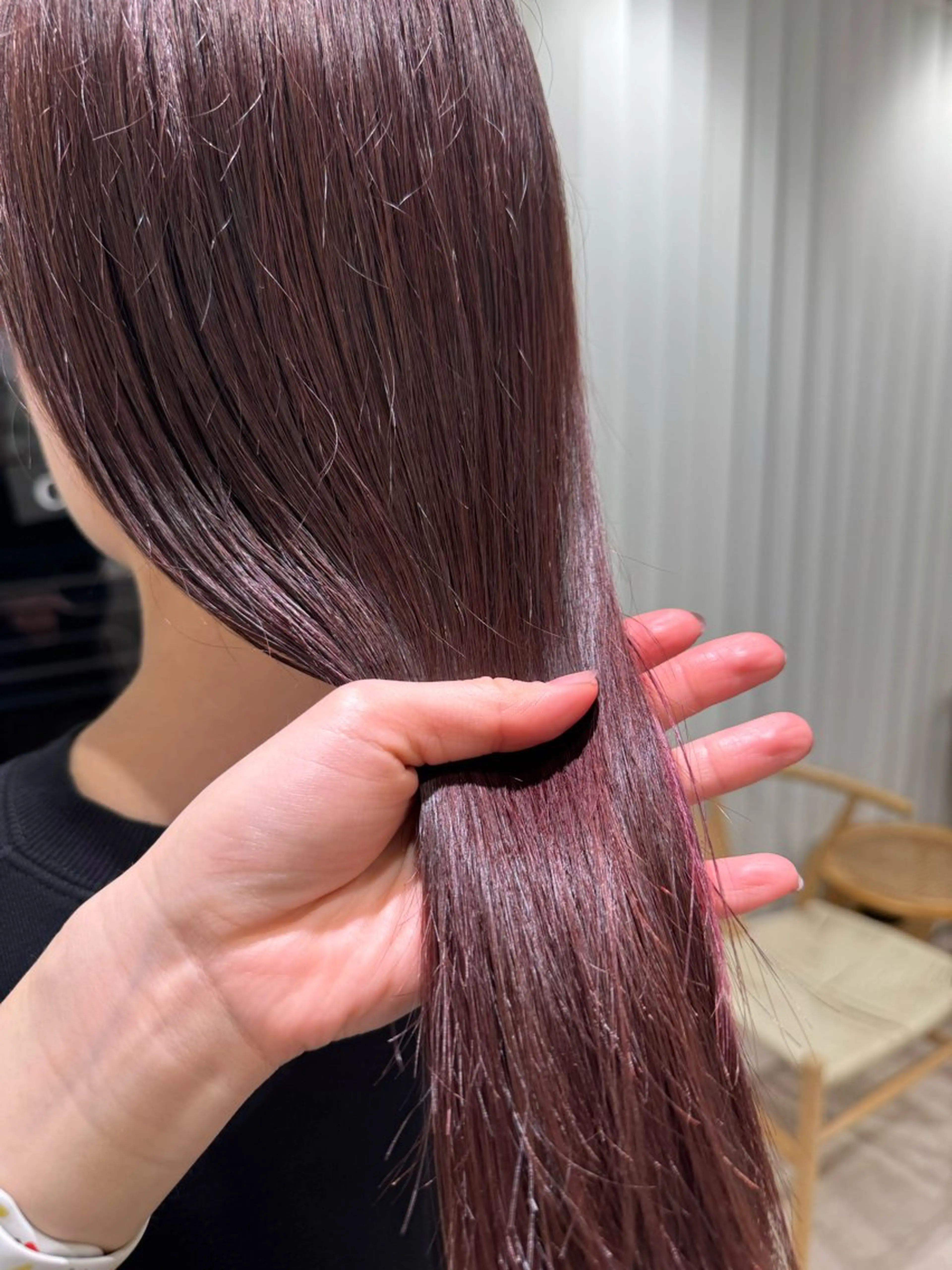 セミロング カラー 無料ボブカットモデル 様募集中/あいらのヘアスタイル