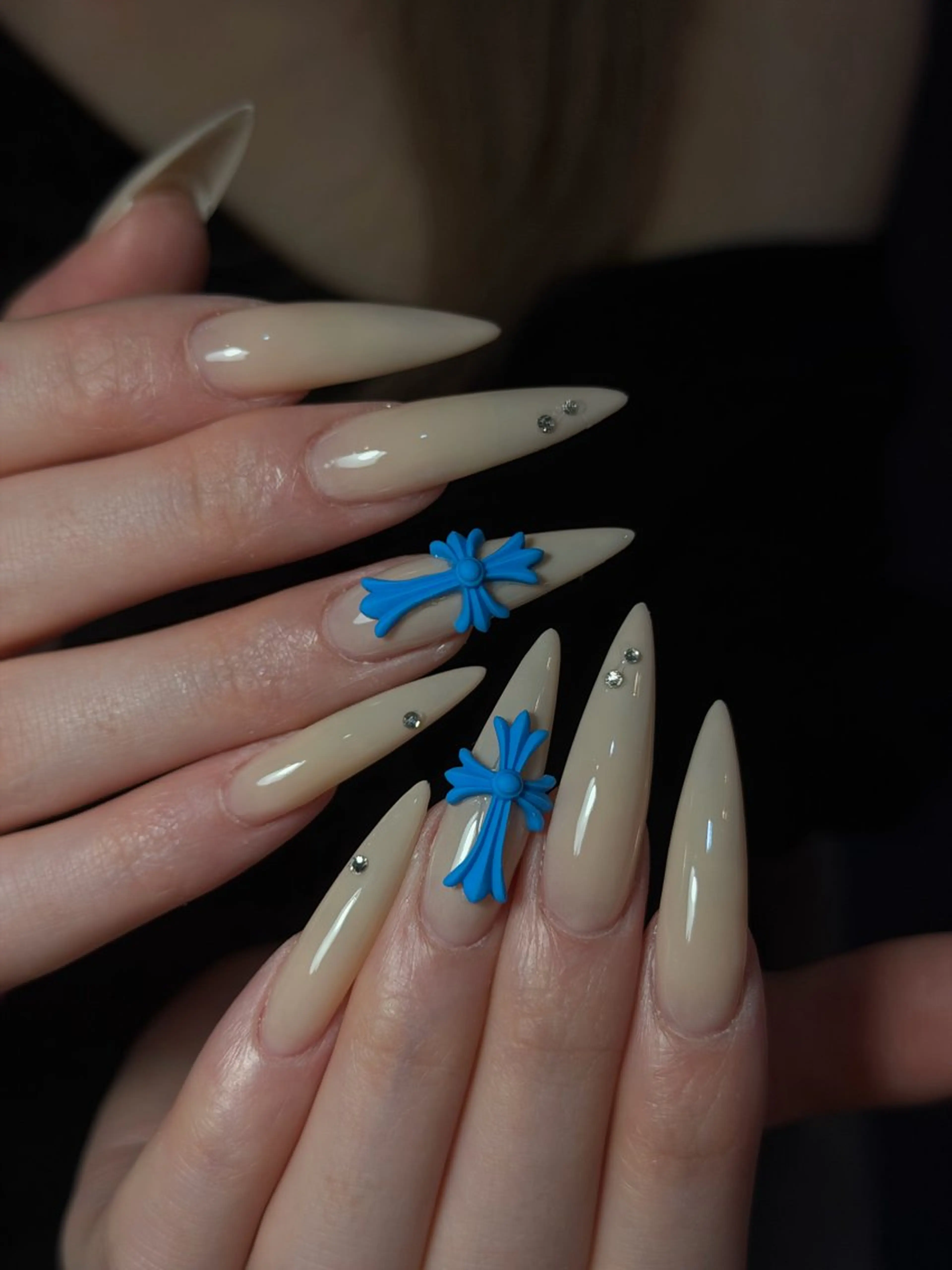 ネイル 韓国ネイル シンプルネイル ワンホンネイル ハンドネイル CoMo Nail Studio所属・CoMo Nailのネイルデザイン