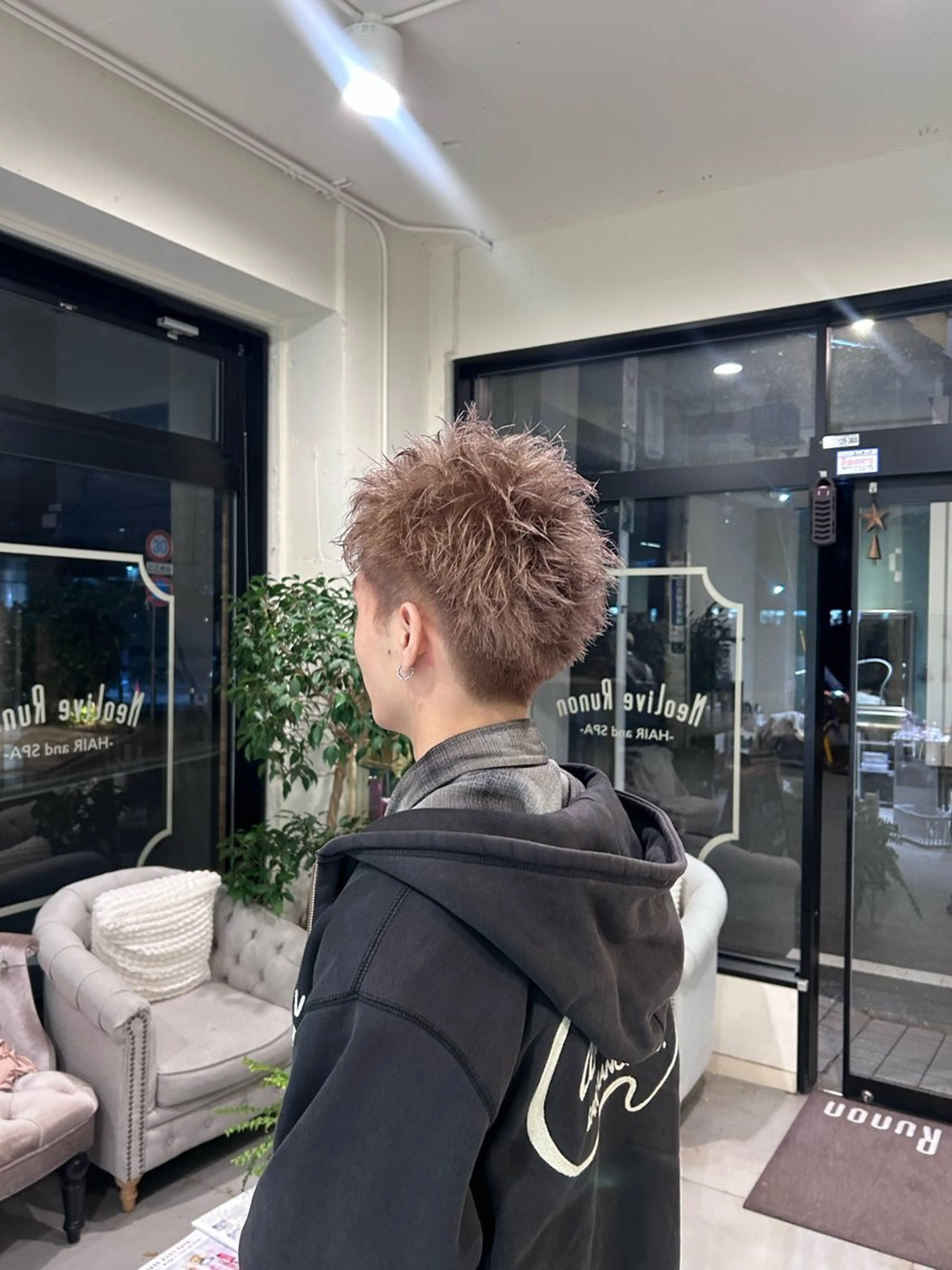 カラー メンズ 🫐 キナリ🫐のヘアスタイル