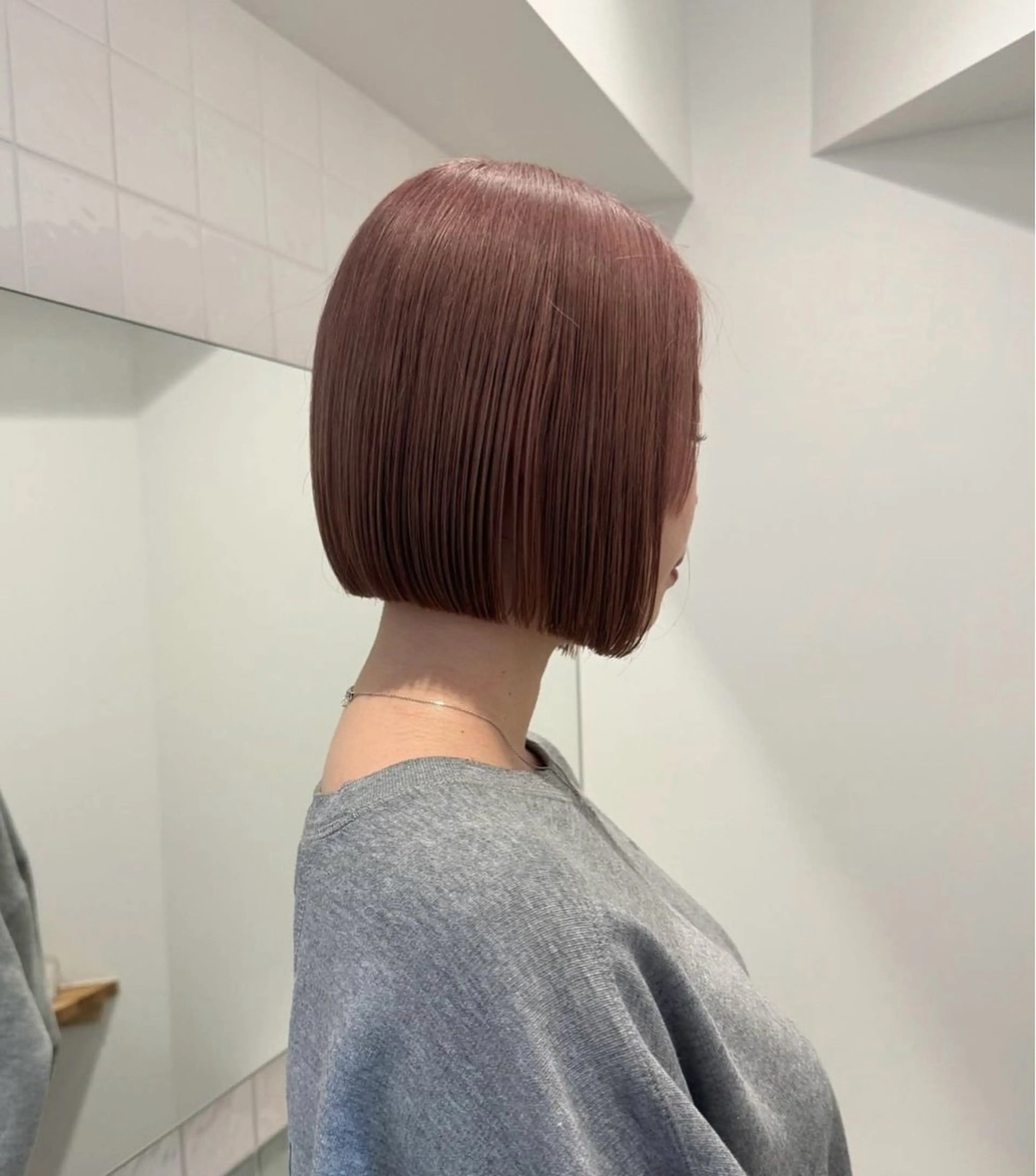 カラー ヘアカラー 新宿/ボブ/レイヤー 縮毛矯正/SACHIのヘアスタイル