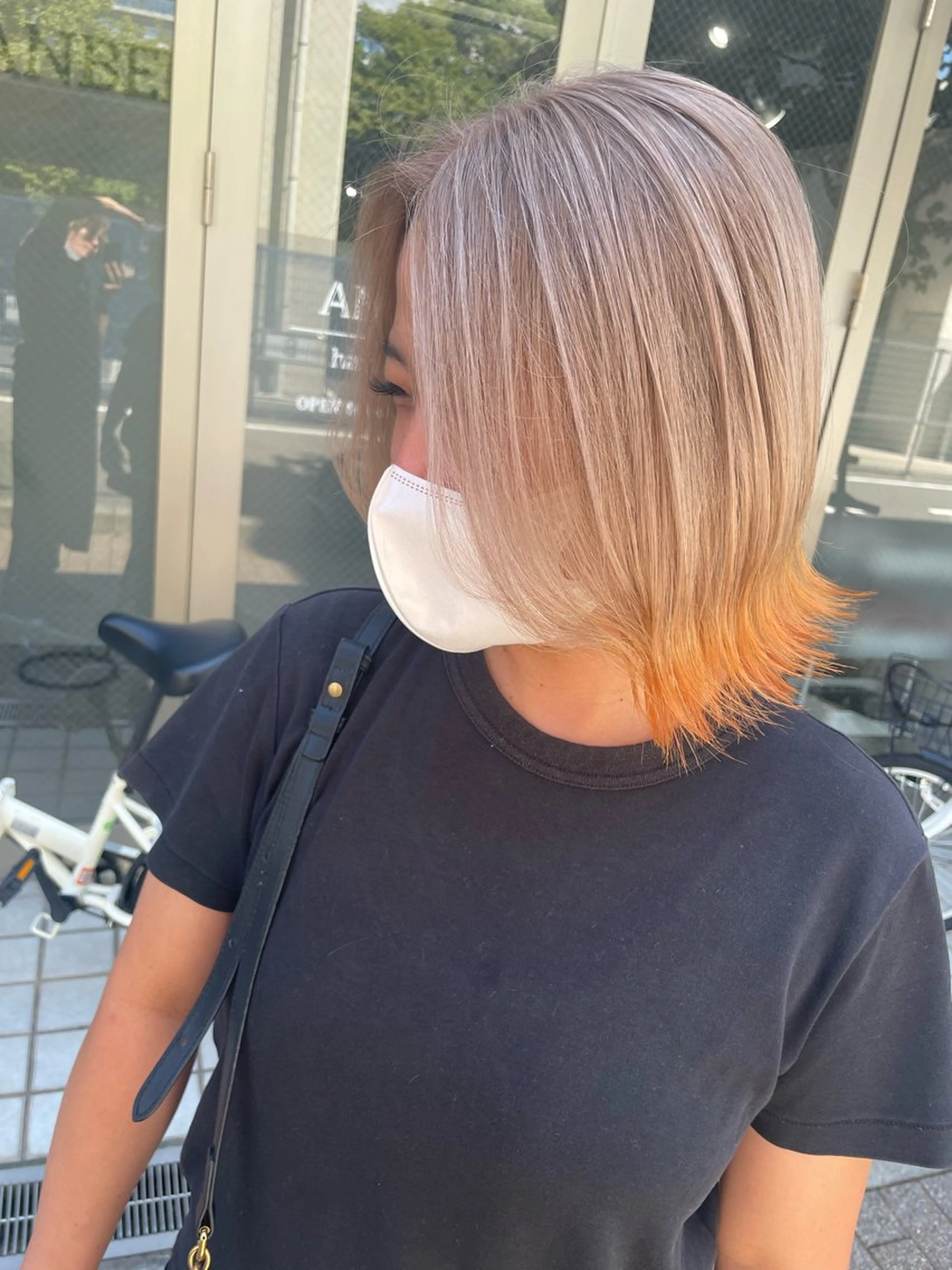 ショート 髪質改善×縮毛矯正 ×艶カラーNAOのヘアスタイル