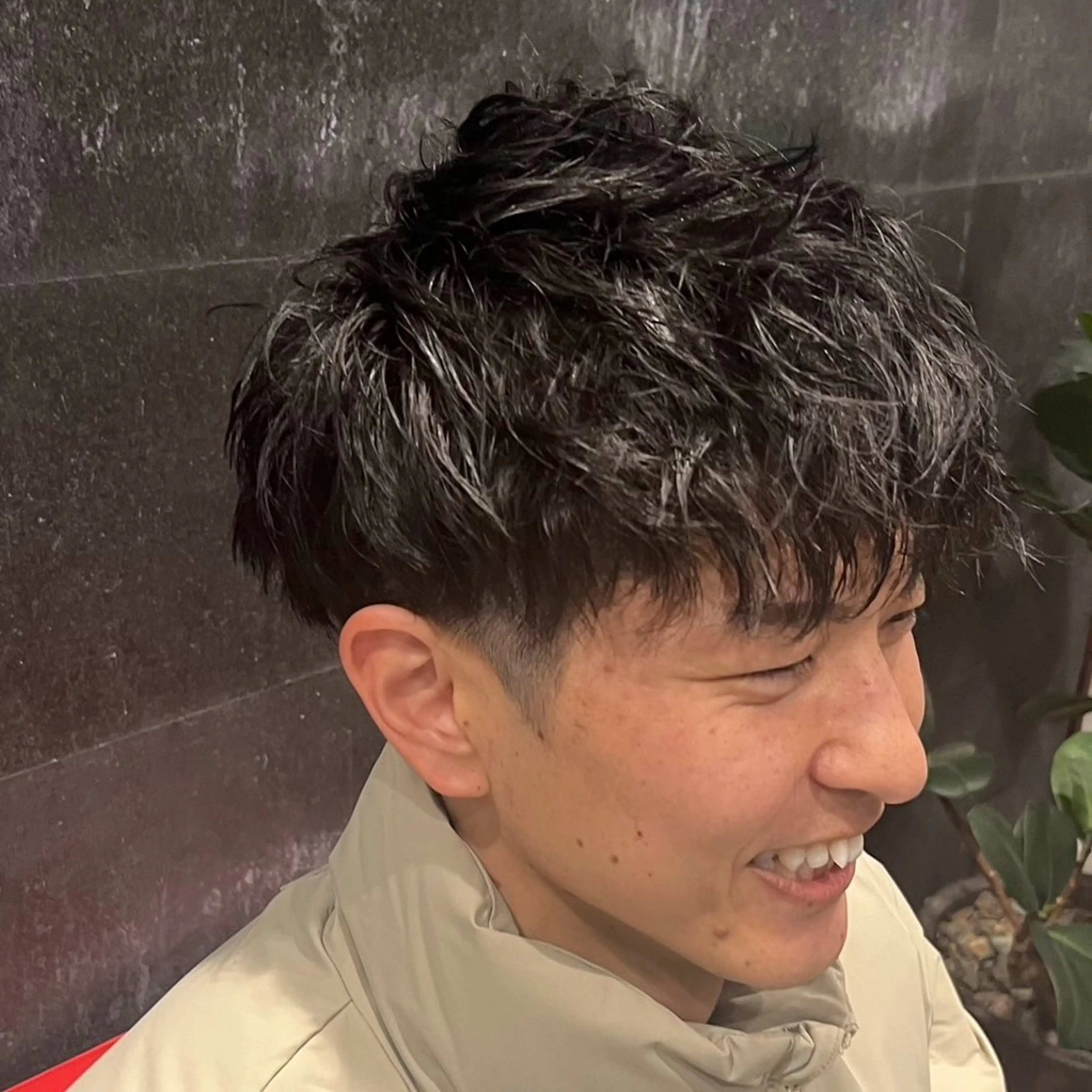 メンズ カット 馬場 滉士のヘアスタイル