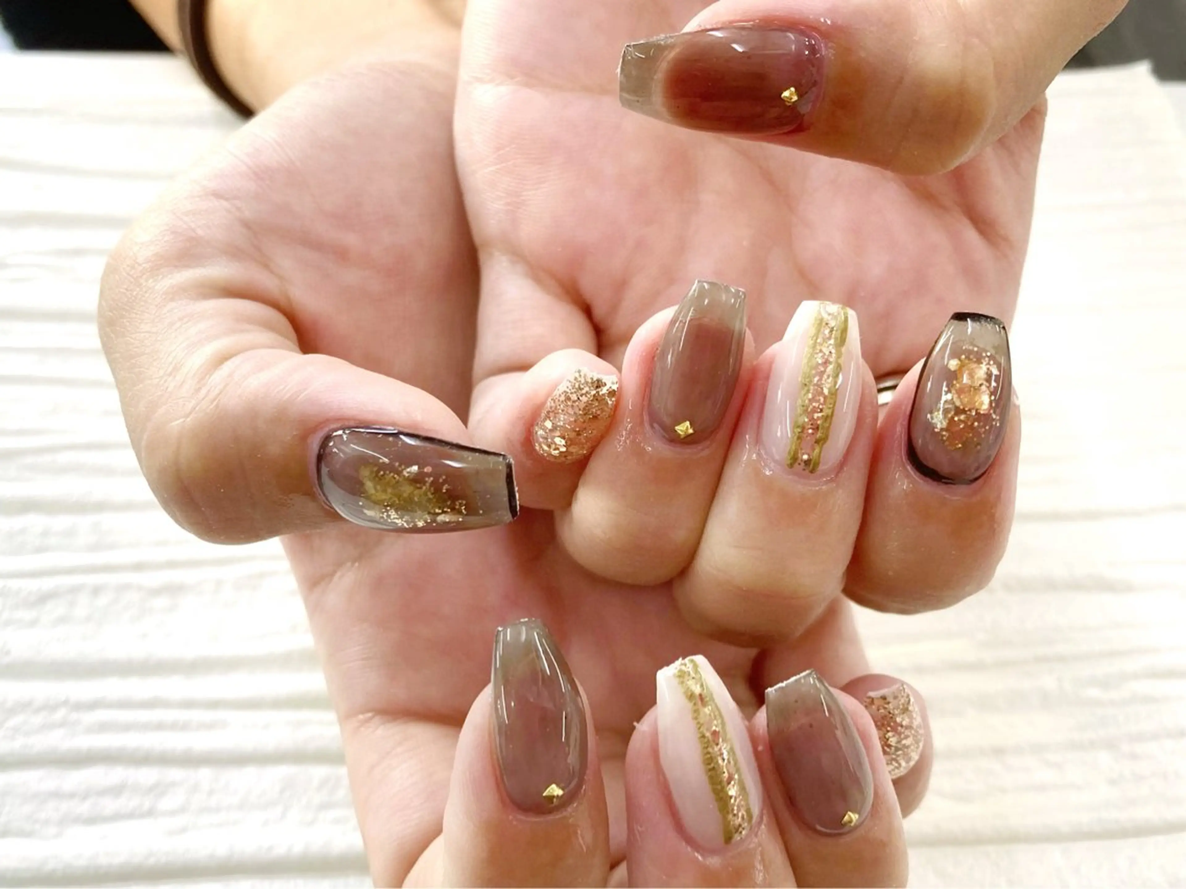 ネイル ハンドネイル Maple saronのネイルデザイン