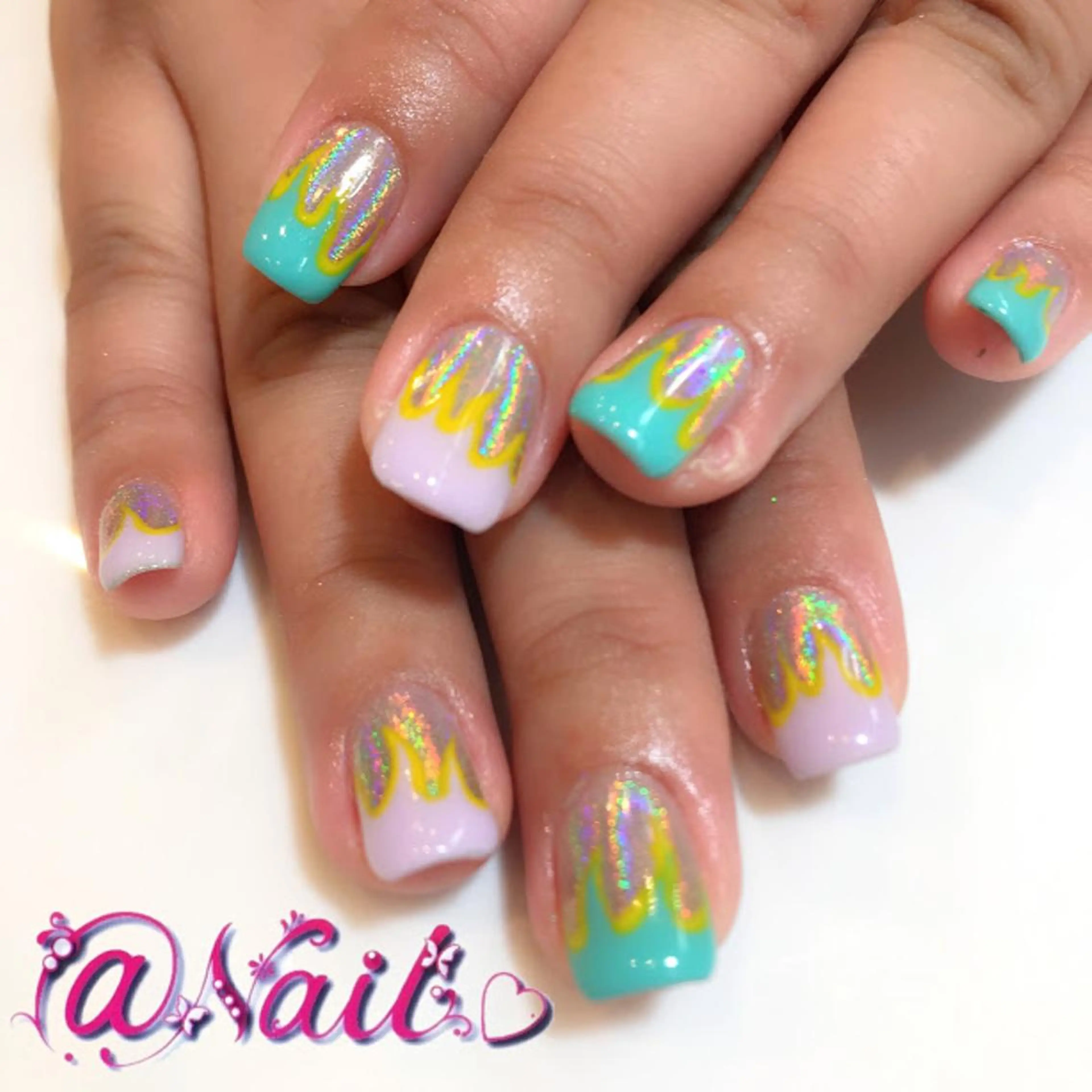 ネイル 小尾 栞のネイルデザイン