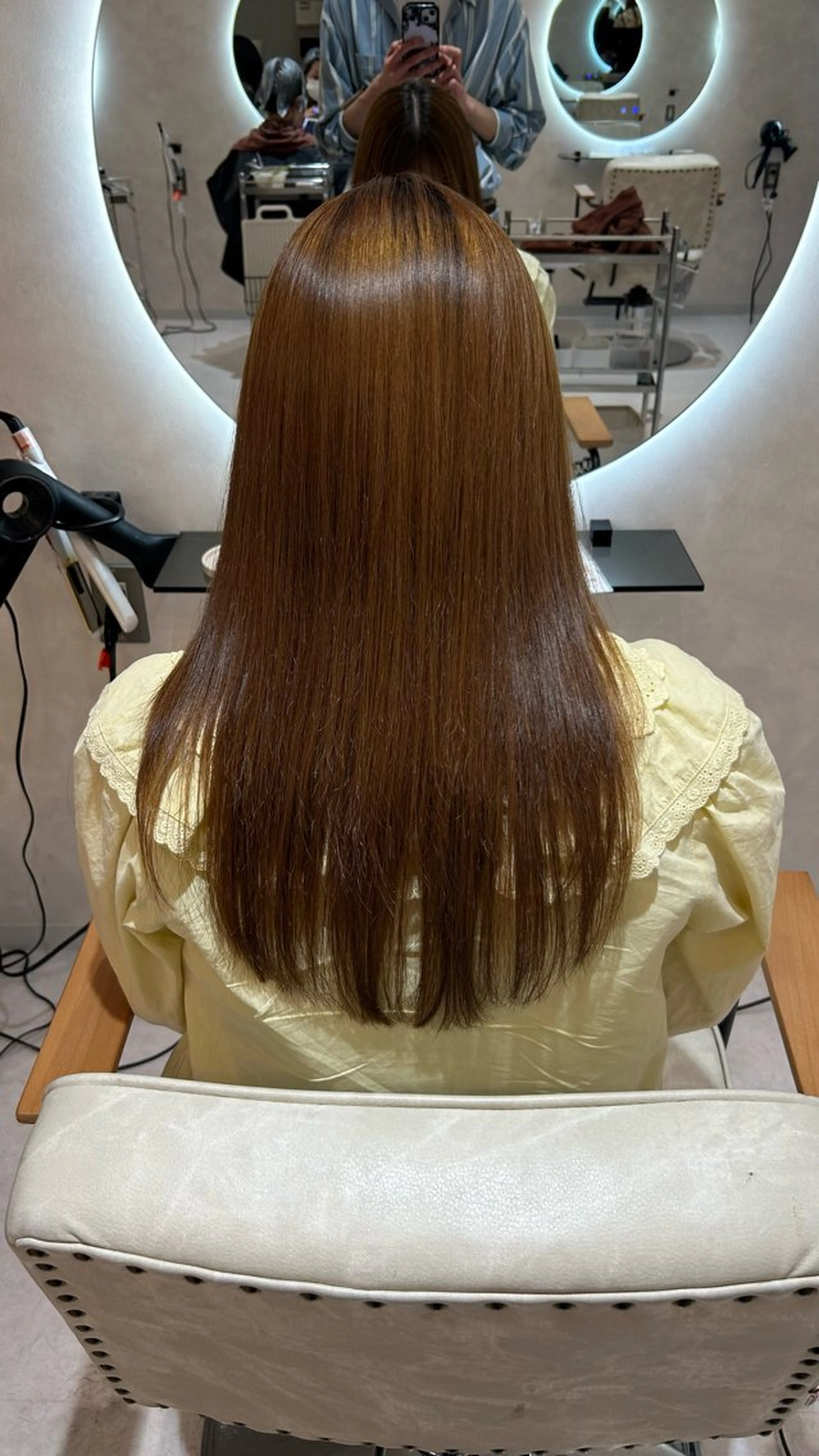 セミロング カット 縮毛矯正 髪質改善支持率 NO.1/韓国風💎のヘアスタイル