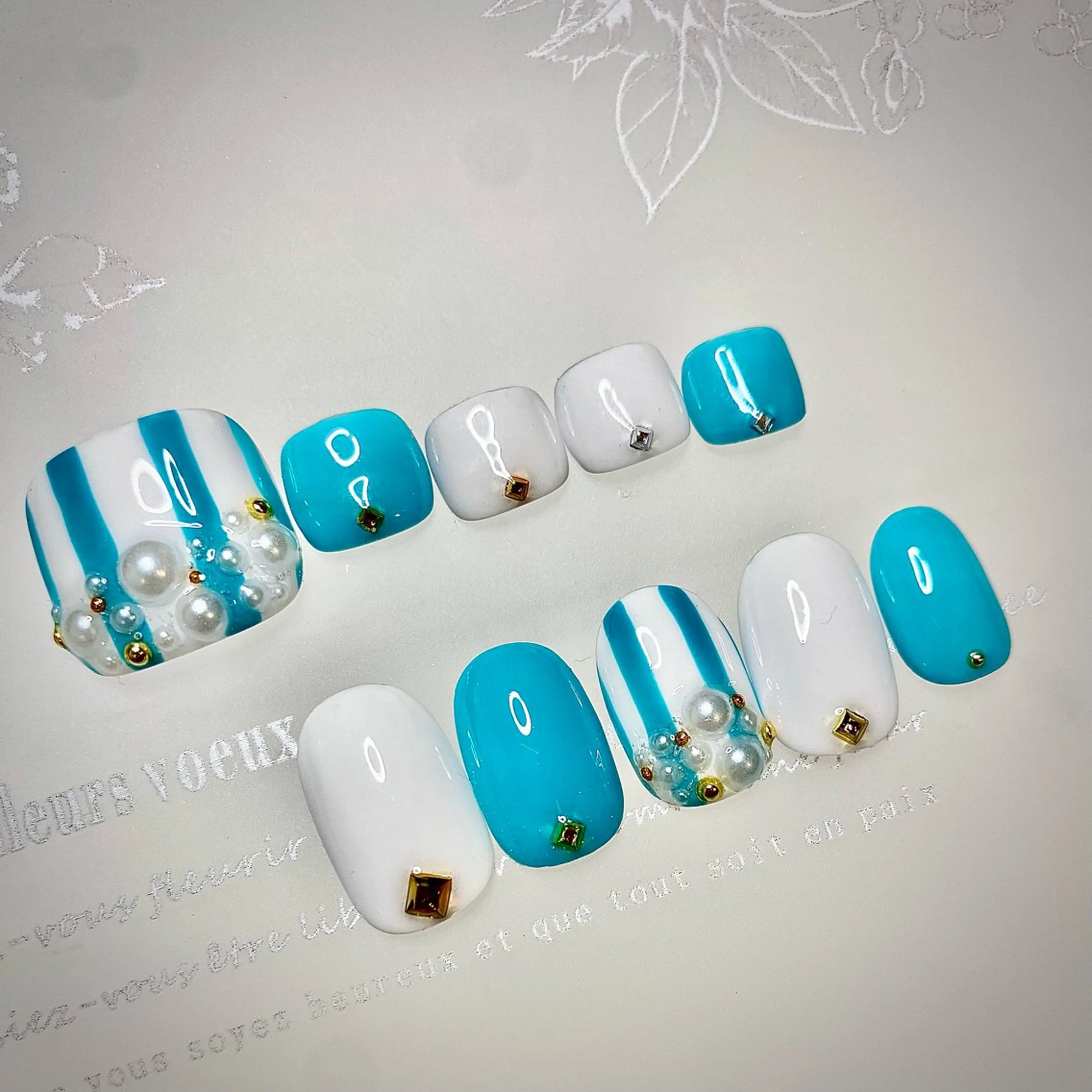 ネイル フットネイル ✨AiNail💅 ✨高幡不動NEW ✨のネイルデザイン