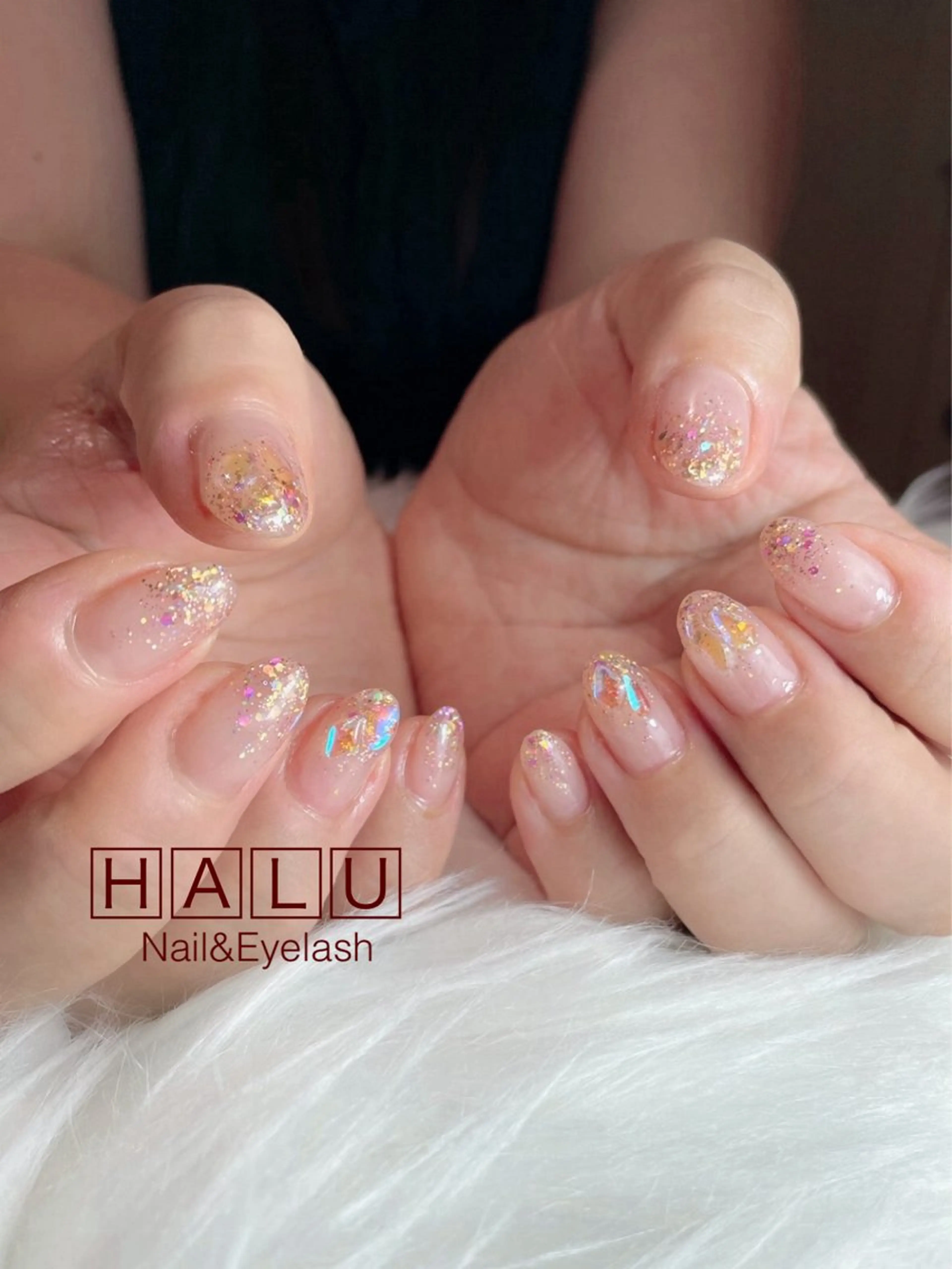 ネイル キラキラネイル HALU ハルのネイルデザイン
