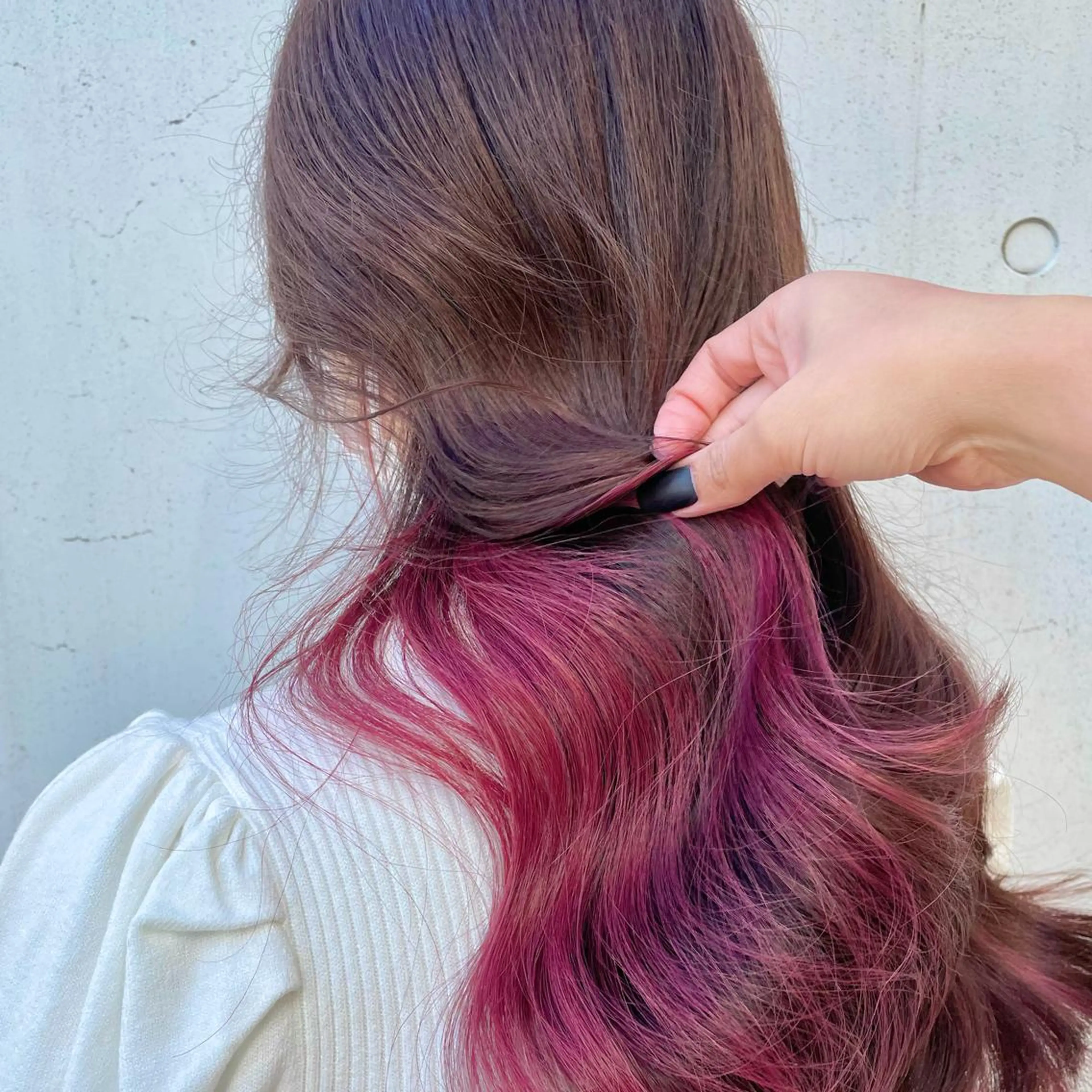 ロング ヘアカラー トリートメント もにか🌞原宿/渋谷 🌝ブリーチカラーのヘアスタイル