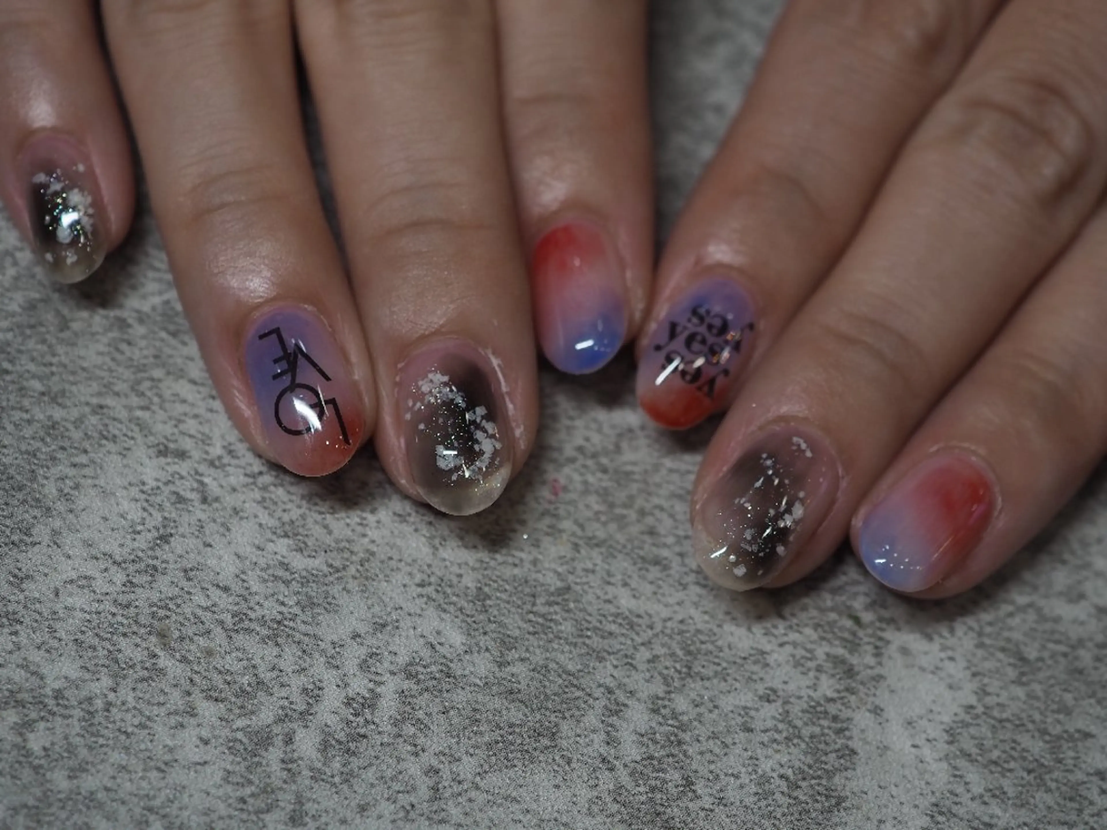 ネイル ハンドネイル glaNje 福光のネイルデザイン