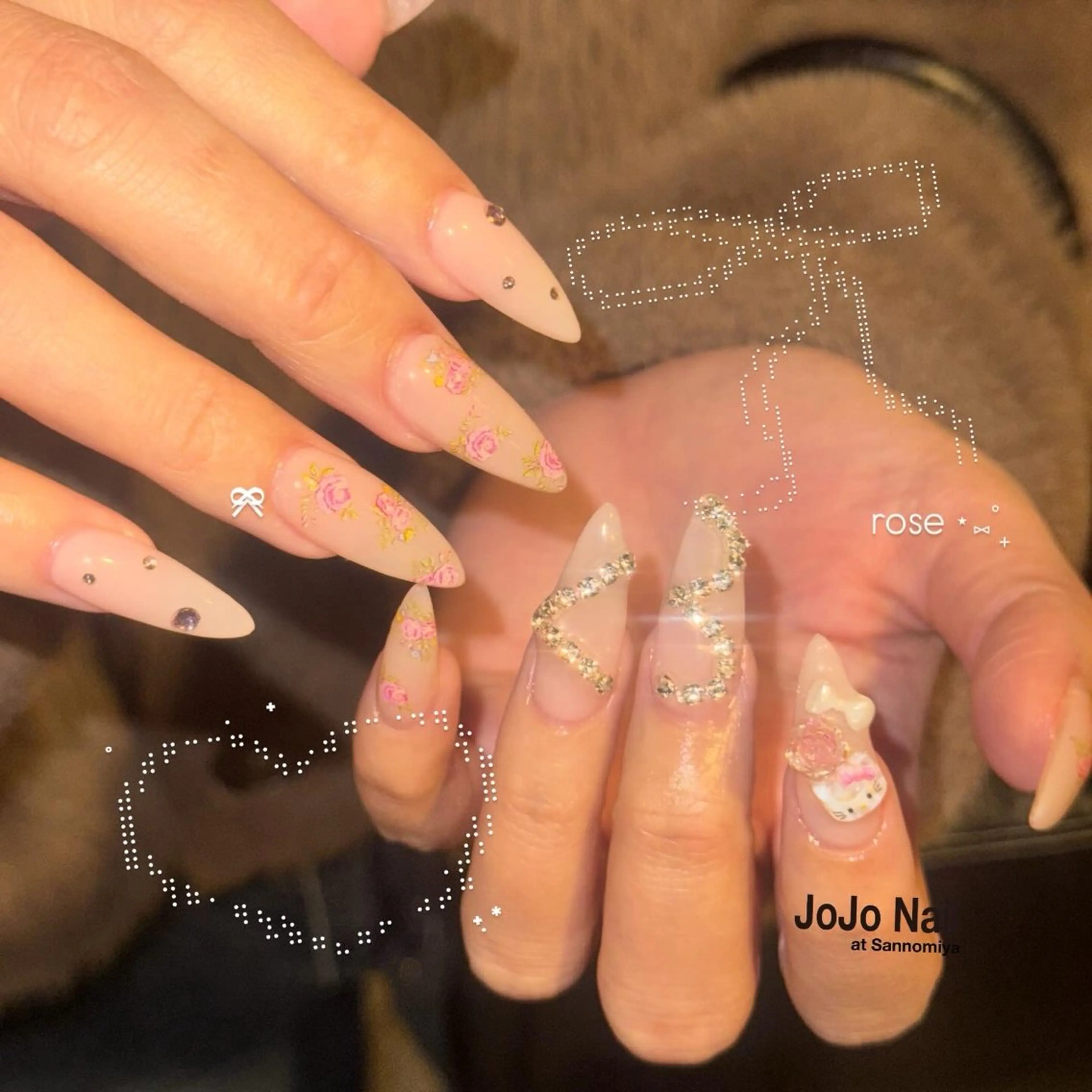 ⋆𐙚₊˚⊹💟長さだし10本+art120🪽(オフ込)の写真