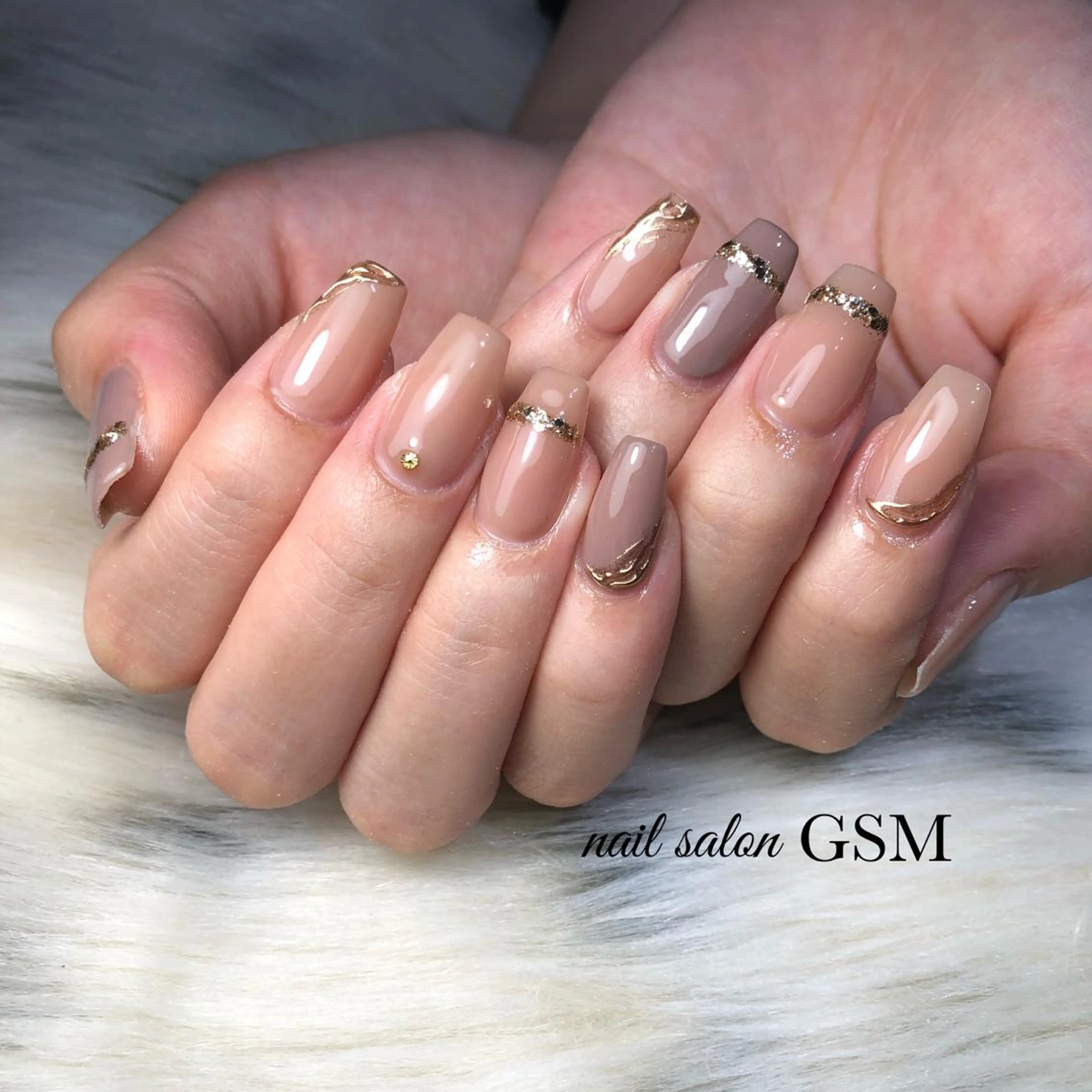 ネイル オフィスネイル ハンドネイル nail salon GSMのネイルデザイン