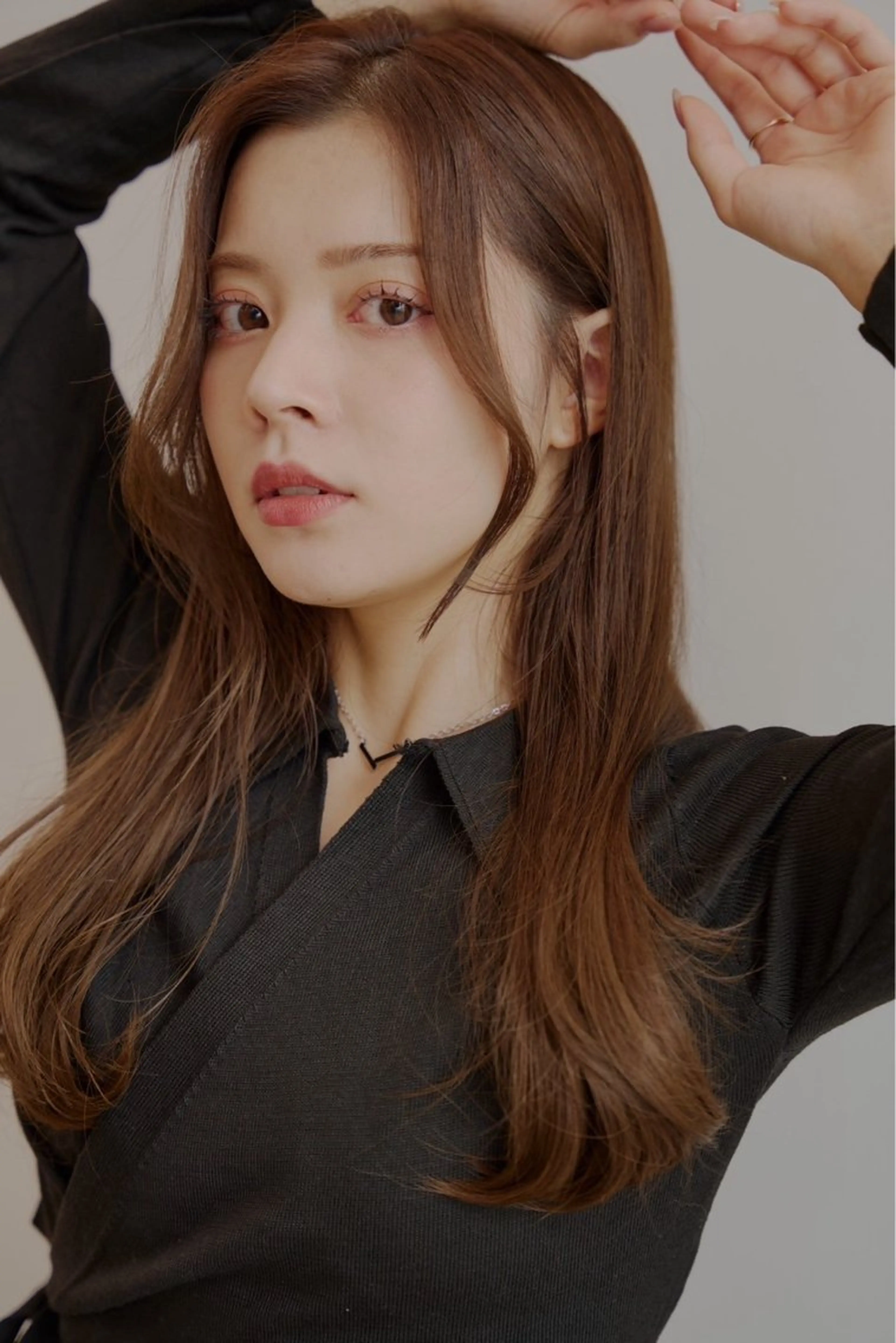 ロング 韓国風ヘア レイヤーカット トリートメント 💐宮坂 歩💐のヘアスタイル