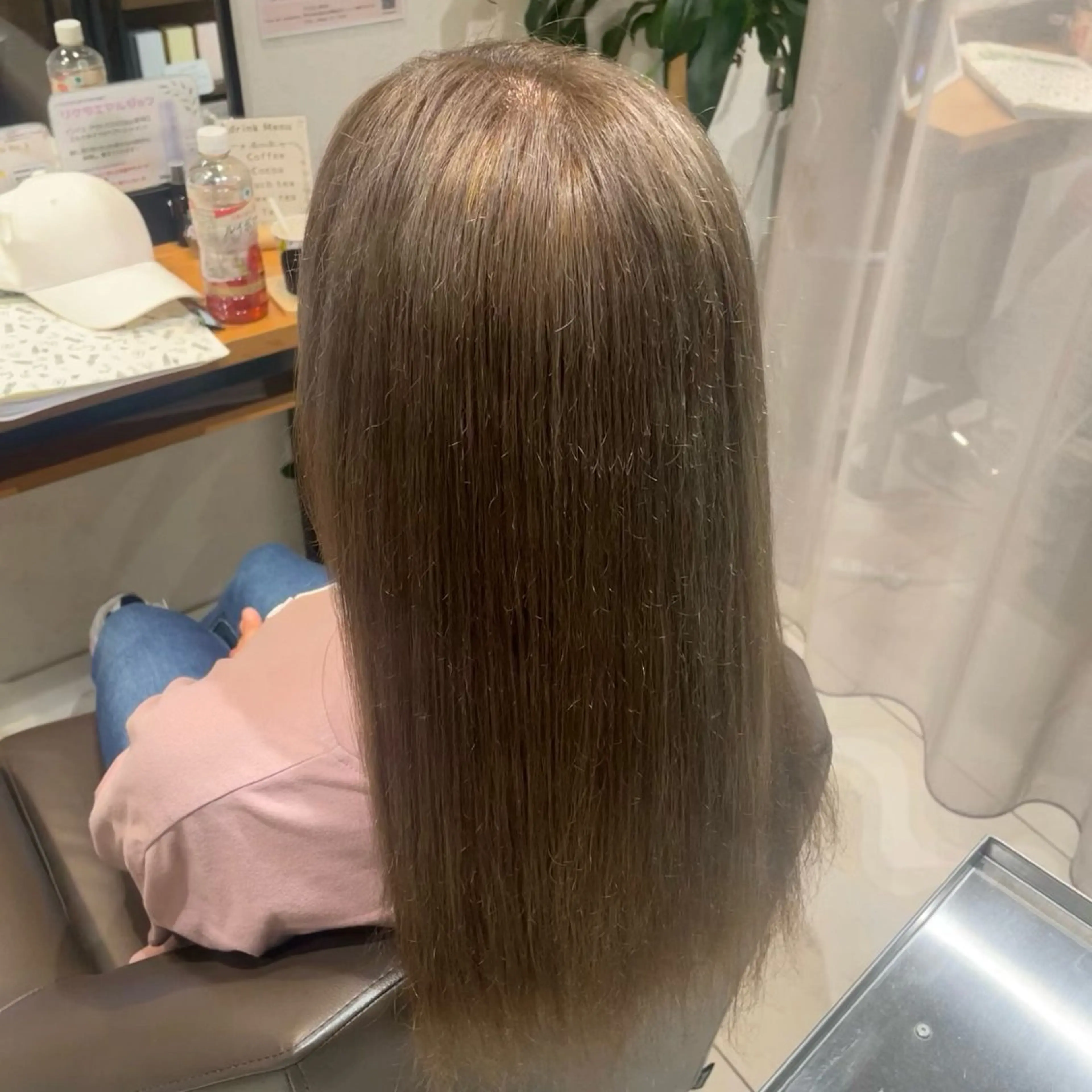 ロング ハルカ/暖色カラー/ ダブルカラーのヘアスタイル