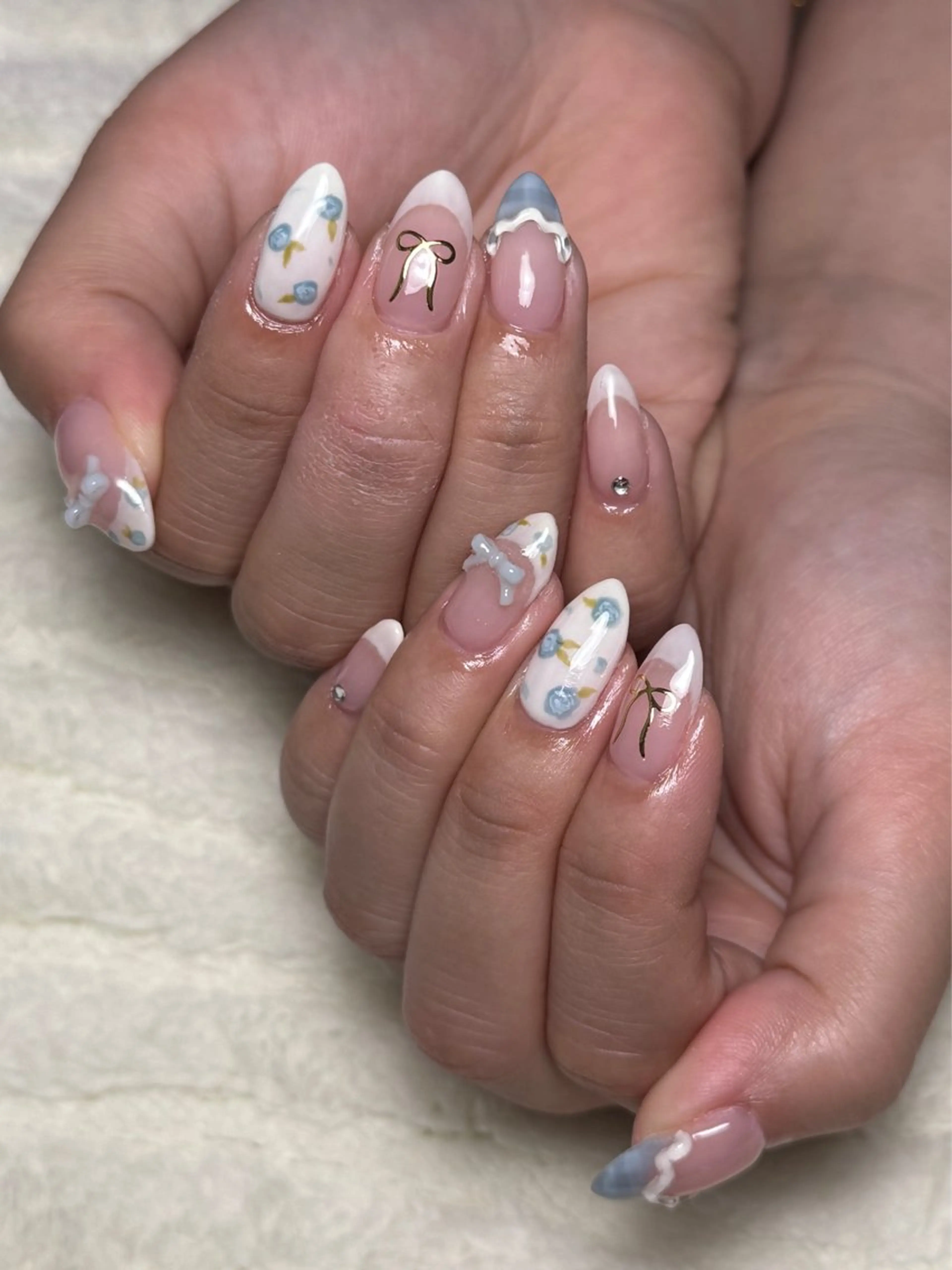 ネイル 🧺mu ; u ｜ご予約はﾘｸｴｽﾄのネイルデザイン