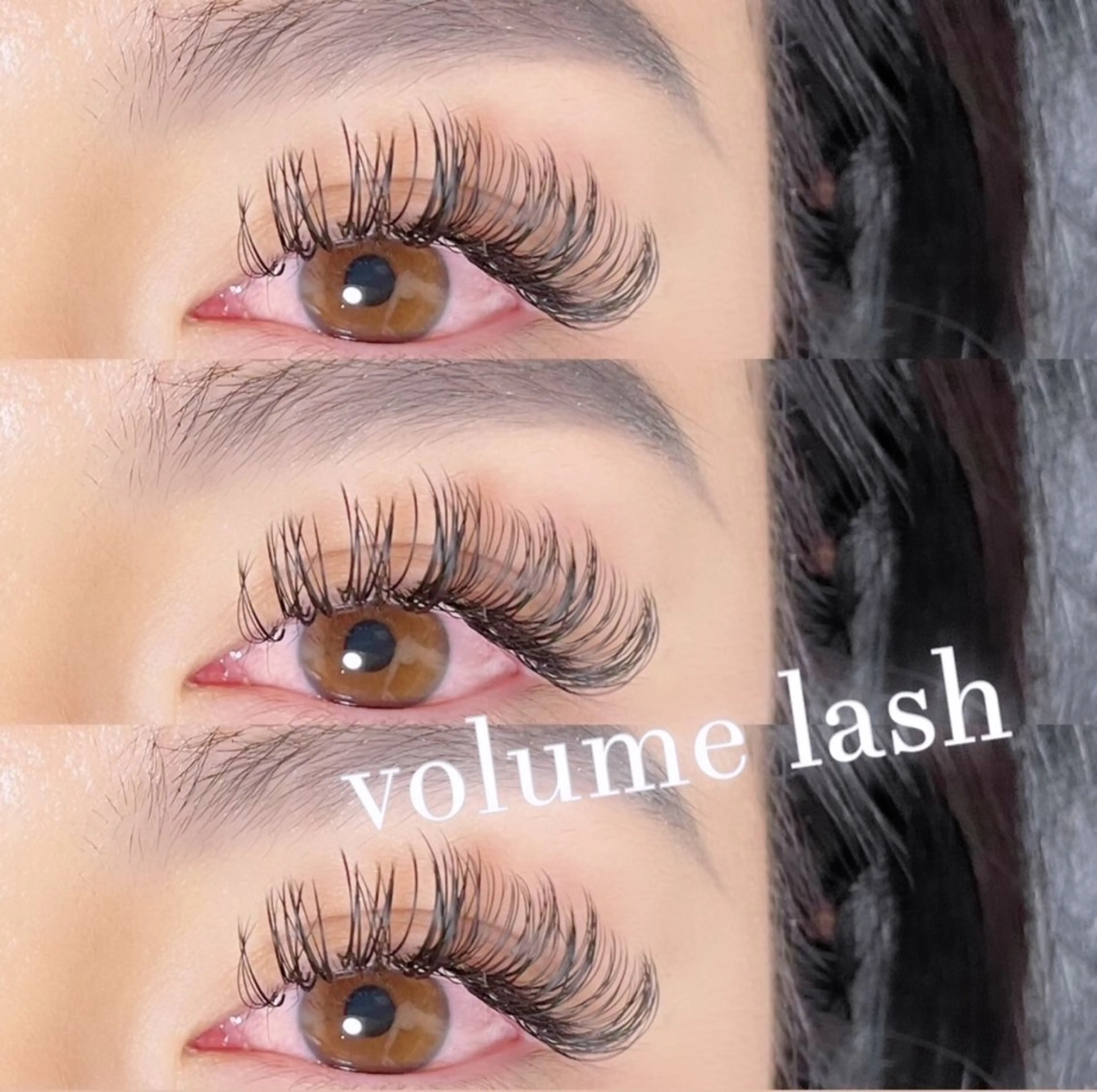 マツエク・マツパ 付け放題 まつげパーマ 下まつげエクステ ボリュームラッシュ ワンホンマツエク Anela .のマツエク・マツパデザイン