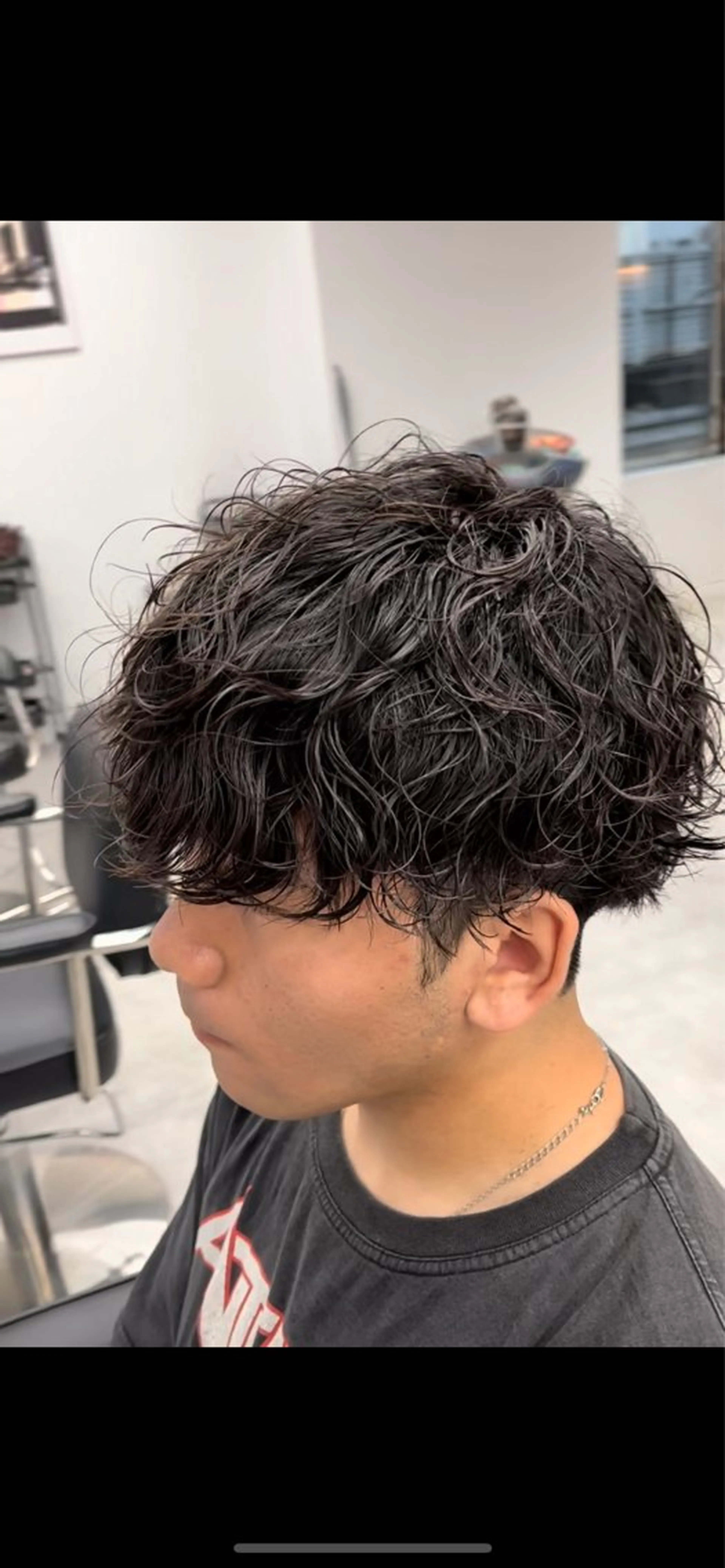 パーマ メンズ カット パーマ メンズパーマ/新潟/ 万代／田崎亮🌟のヘアスタイル