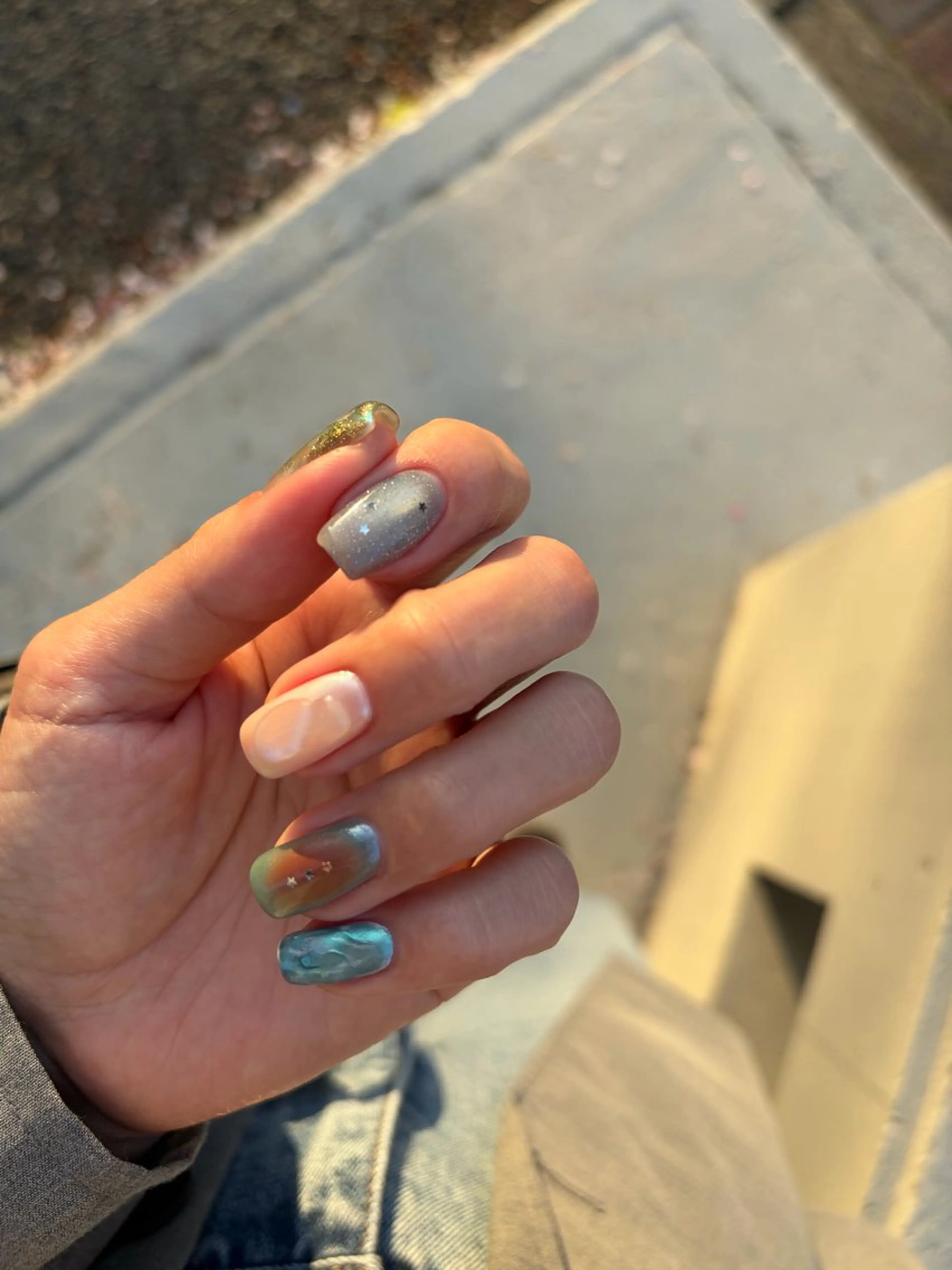 ネイル アートネイル ハンドネイル 🌼大西洋子 laughl🌼のネイルデザイン