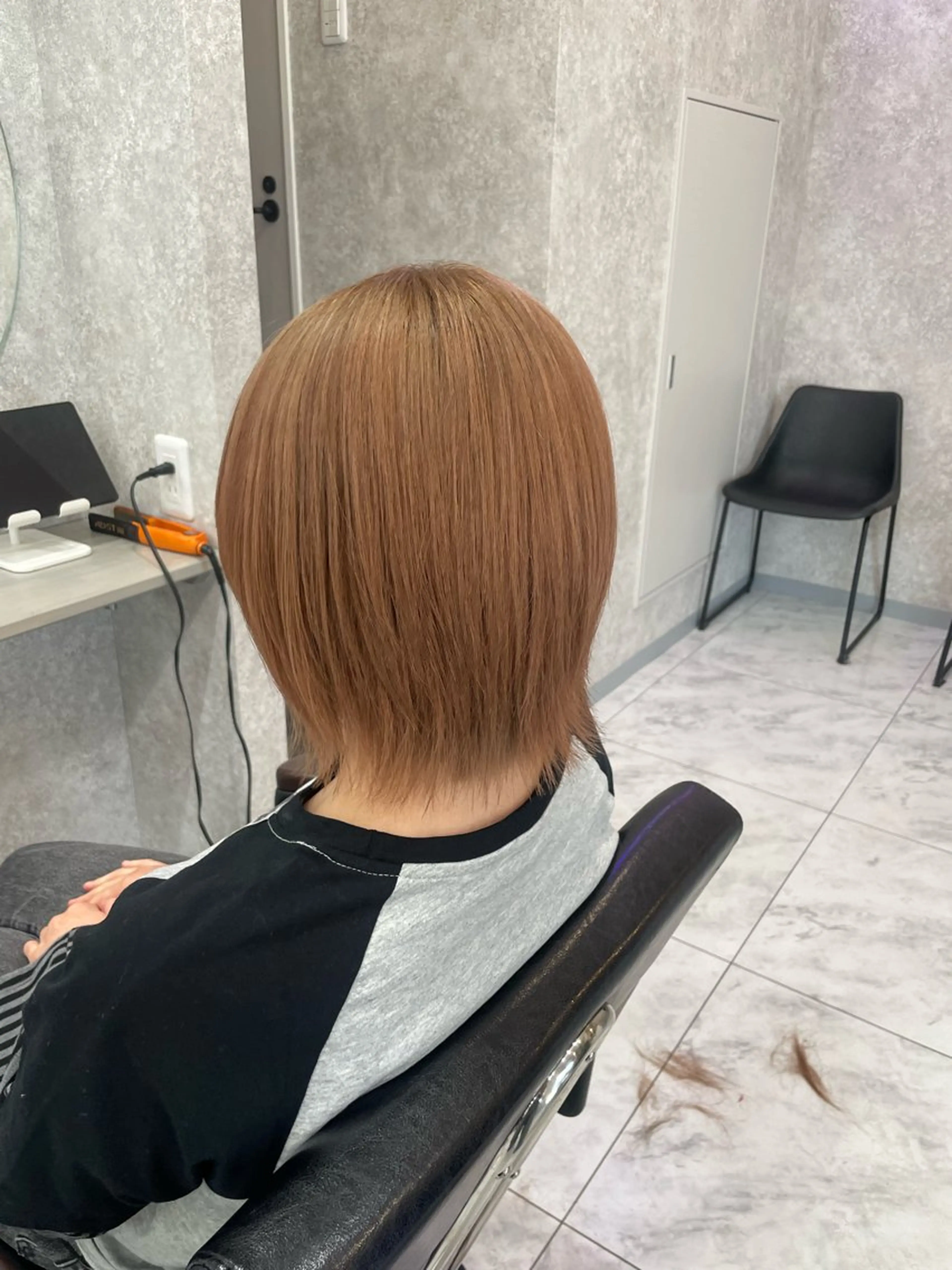 ショート 🦋ハイトーン🦋 石山 希理🦋のヘアスタイル